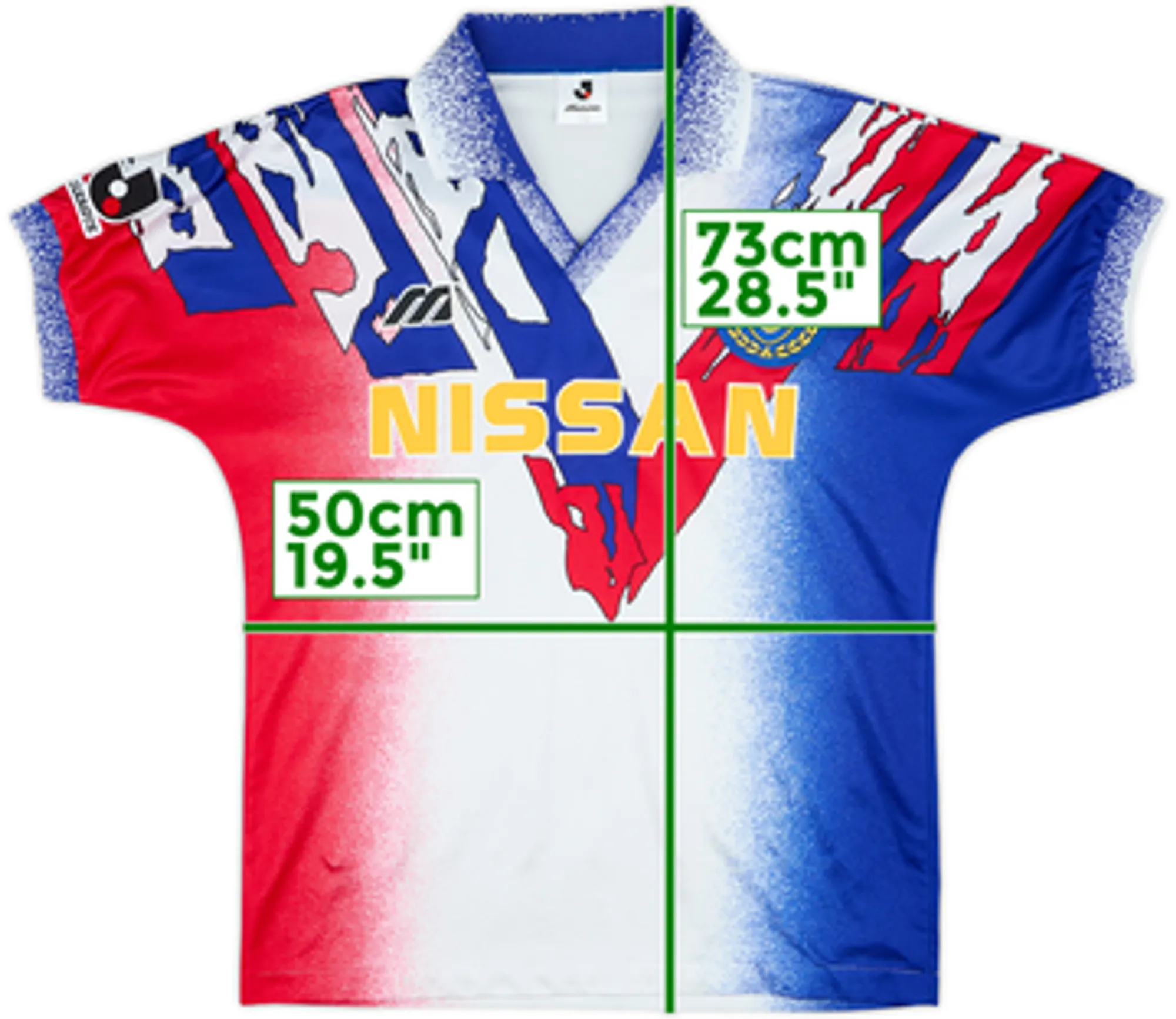 1993-94 Yokohama Marinos Away Shirt - 7/10 - (M/L)