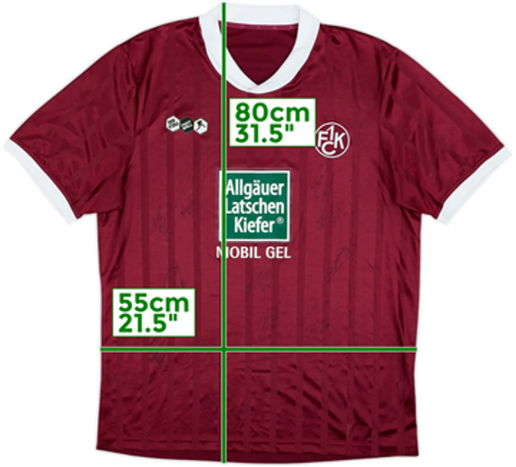 2010-11 Kaiserslautern Signed Home Shirt - 8/10 - (XL)
