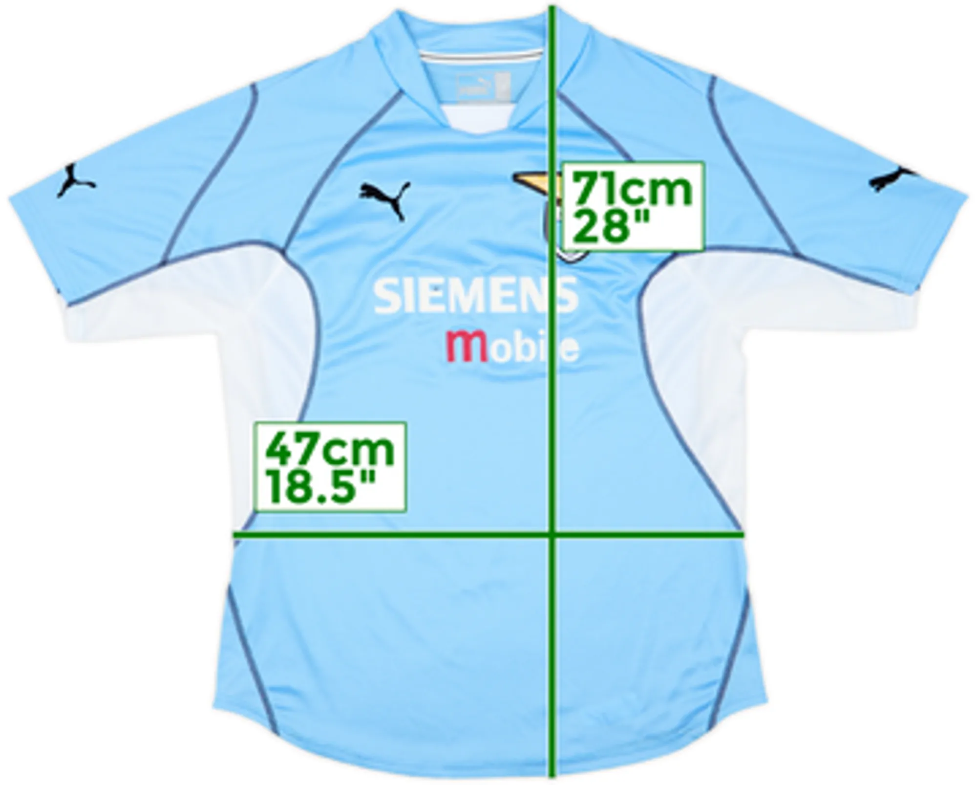 2001-02 Lazio Home Shirt - 5/10 - (M)