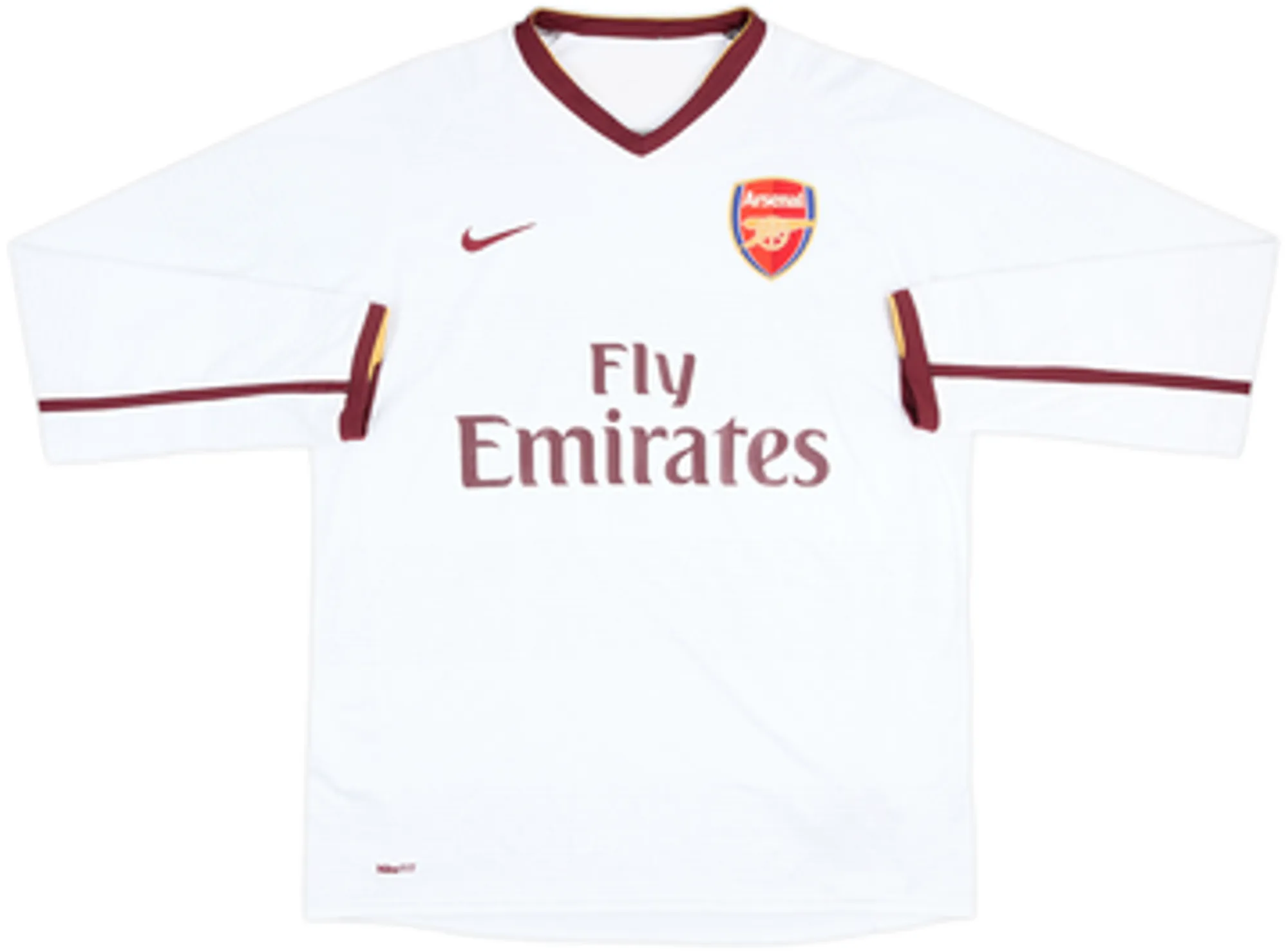 2007-08 Arsenal Away L/S Shirt Fabregas #4 - 7/10 - (M)