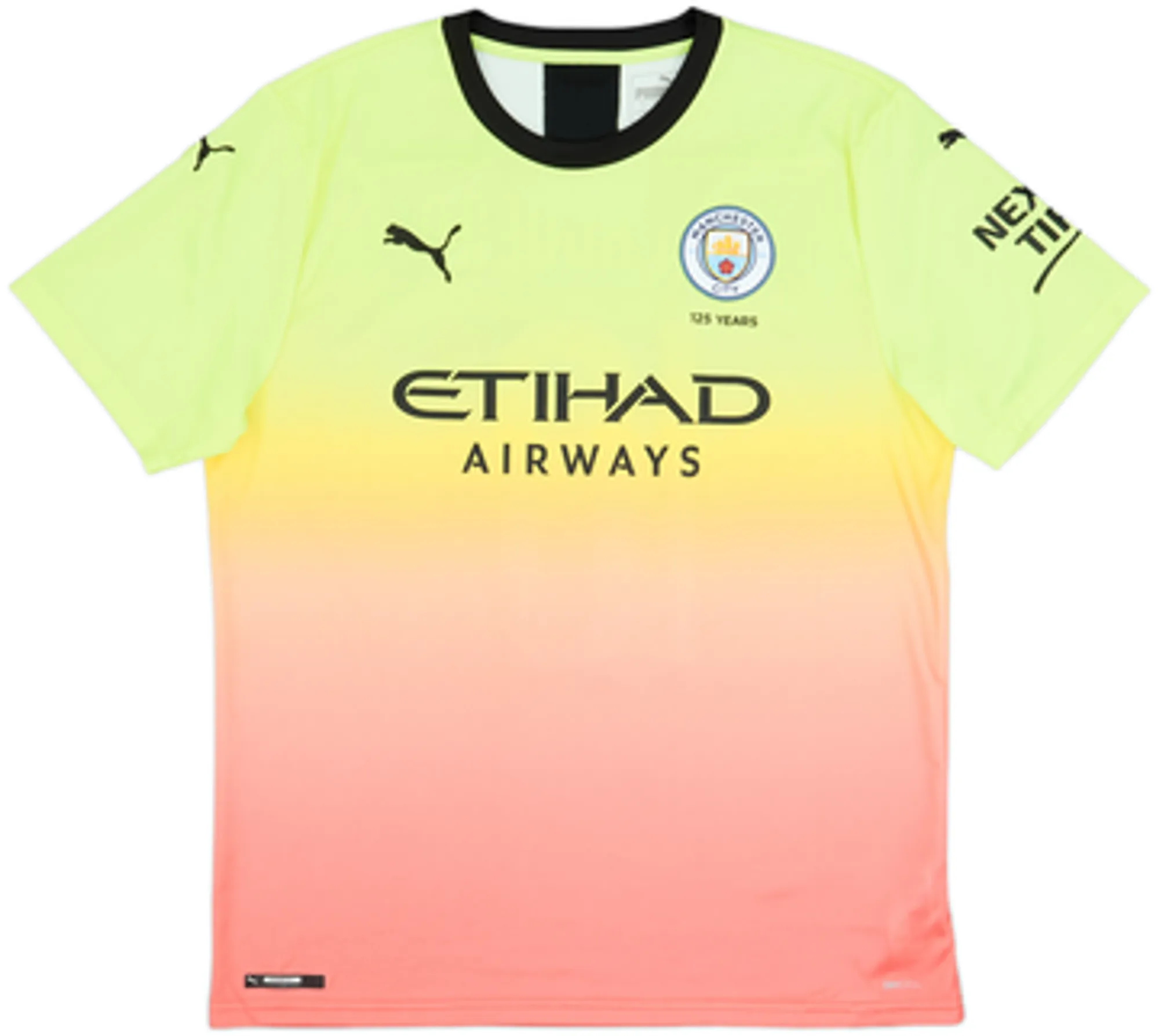 2019-20 Manchester City Third Shirt Kun Aguero #10 - 7/10 - (L)