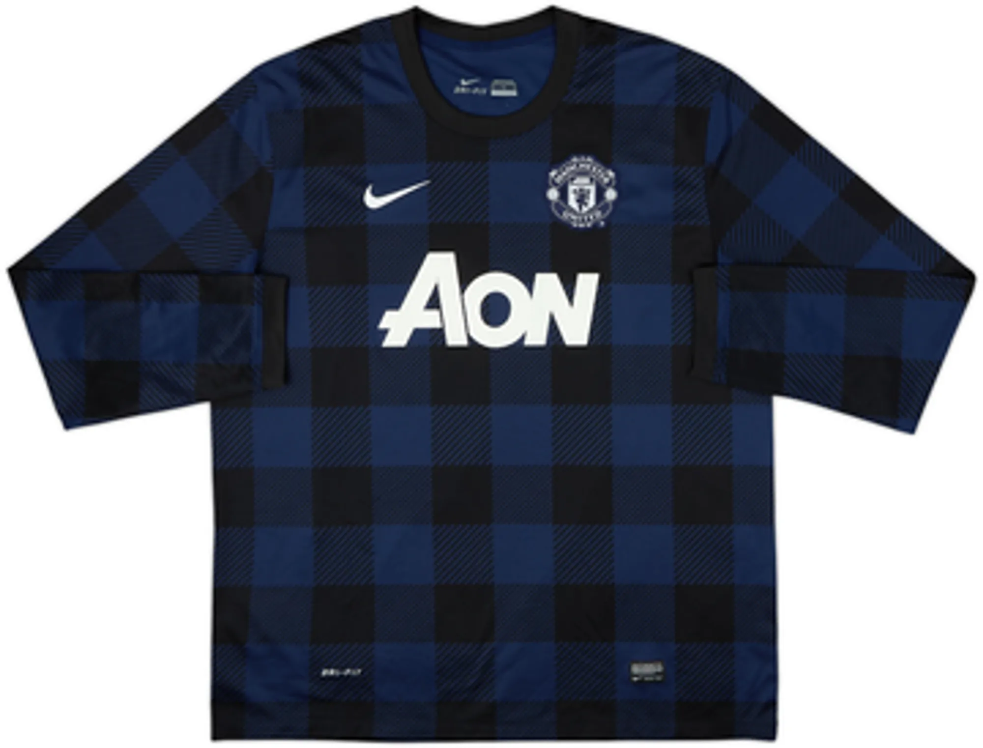 2013-14 Manchester United Away L/S Shirt Rooney #10 - 7/10 - (XL)