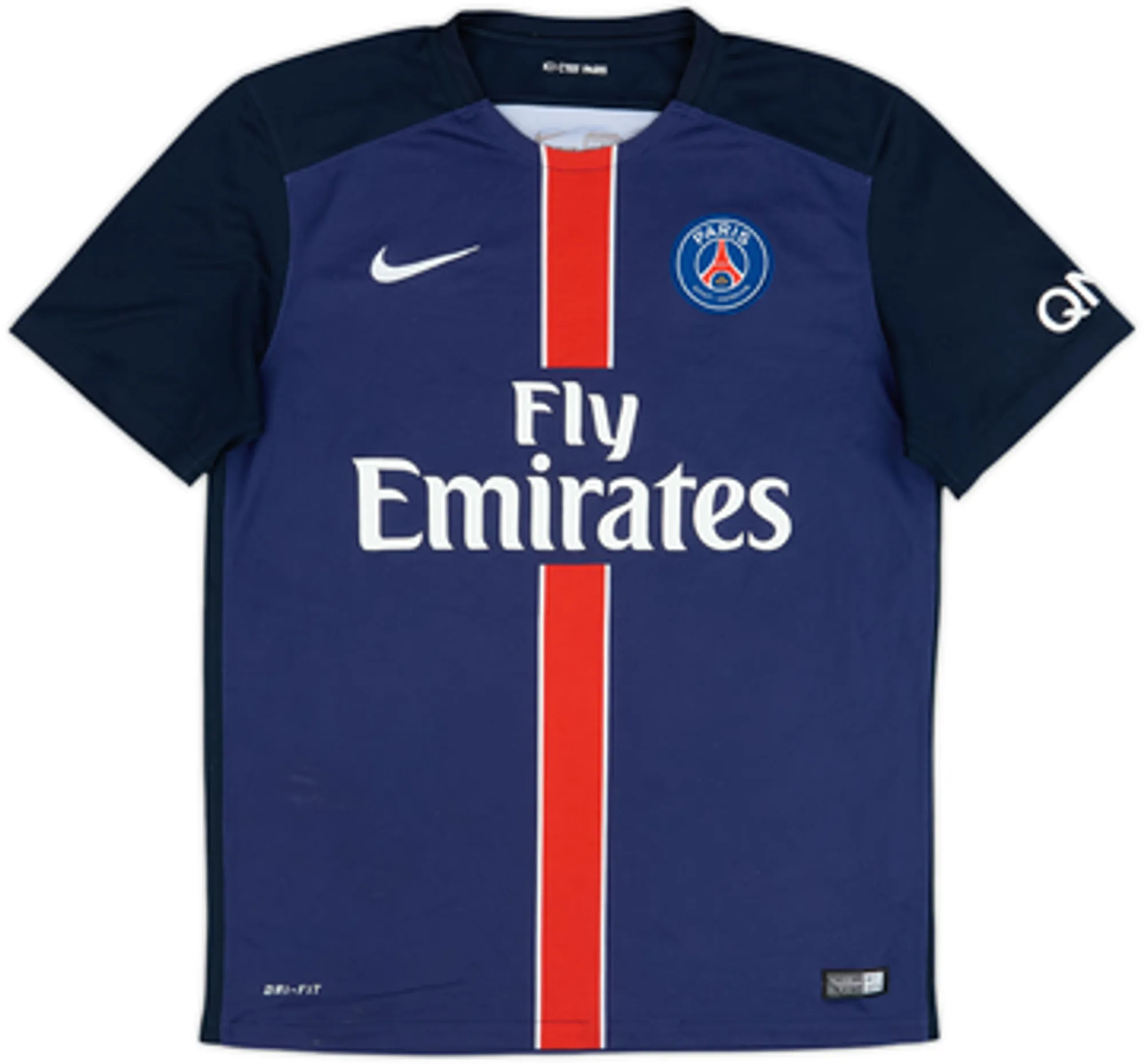 2015-16 Paris Saint-Germain Home Shirt Ibrahimovic #10 - 4/10 - (M)