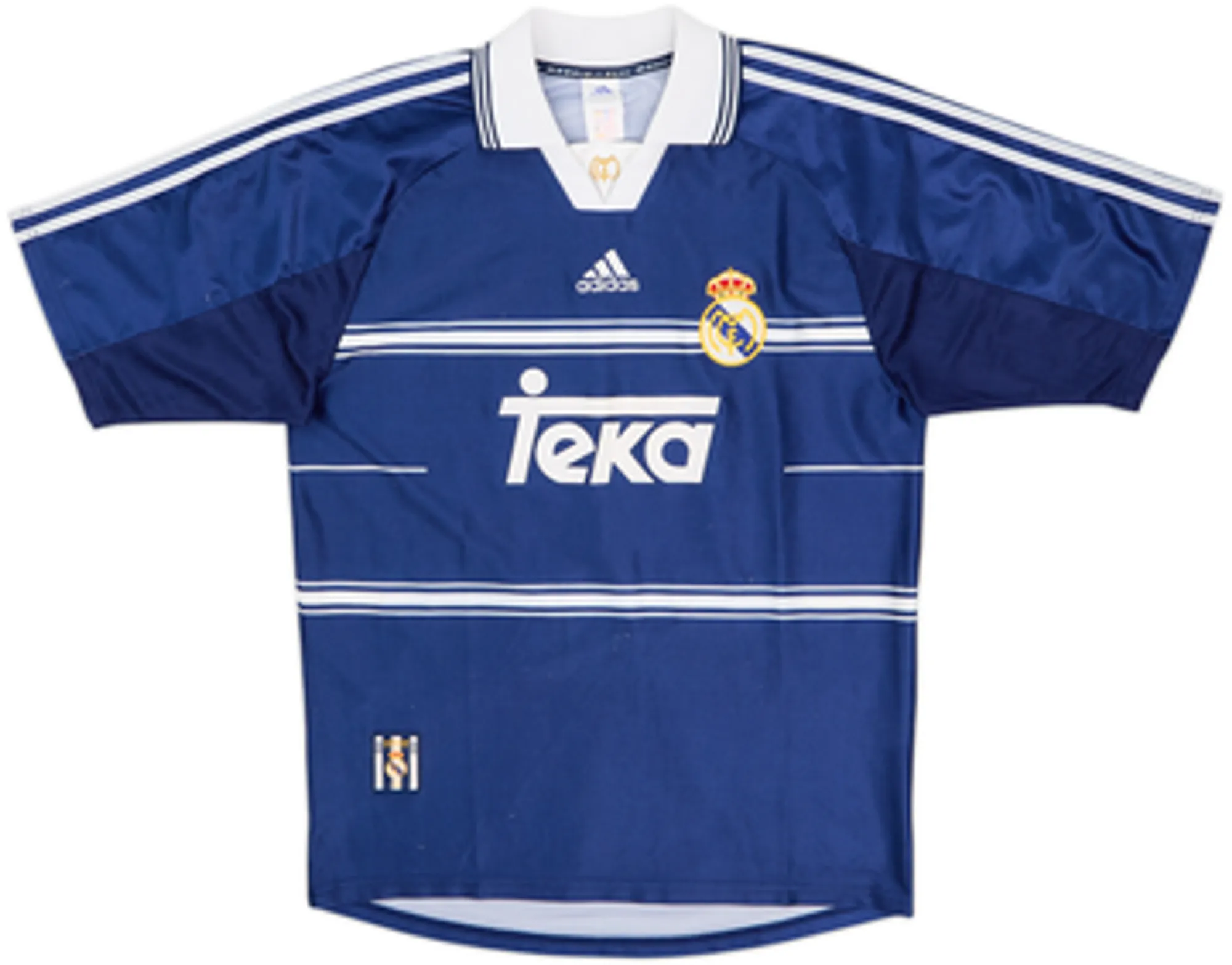 1998-99 Real Madrid Away Shirt R.Carlos #3 - 8/10 - (M)