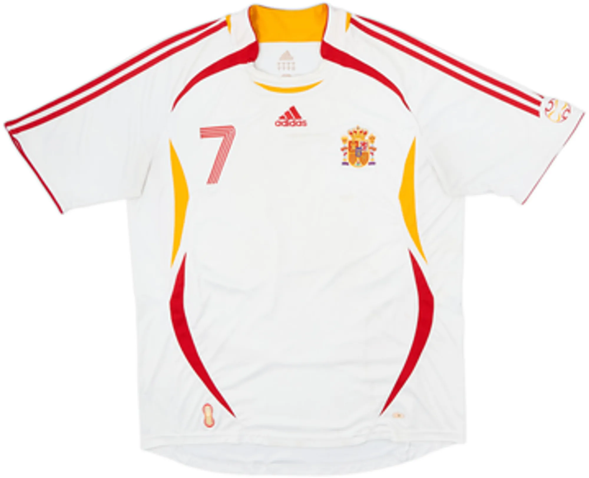 2006-08 Spain Away Shirt Raul #7 - 5/10 - (XL)