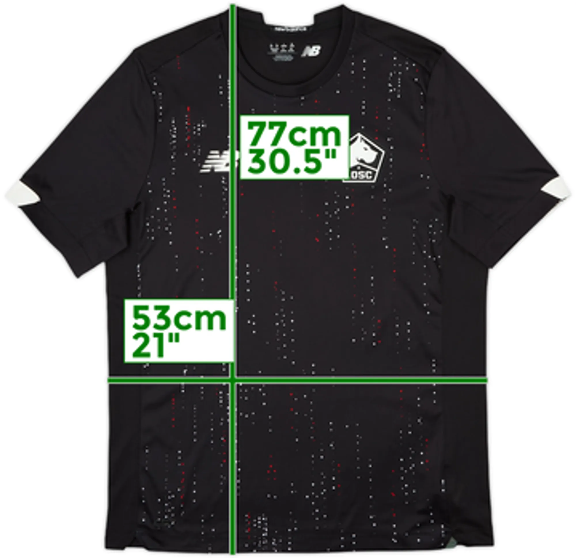 2020-21 Lille Away Shirt - 10/10 - (L)