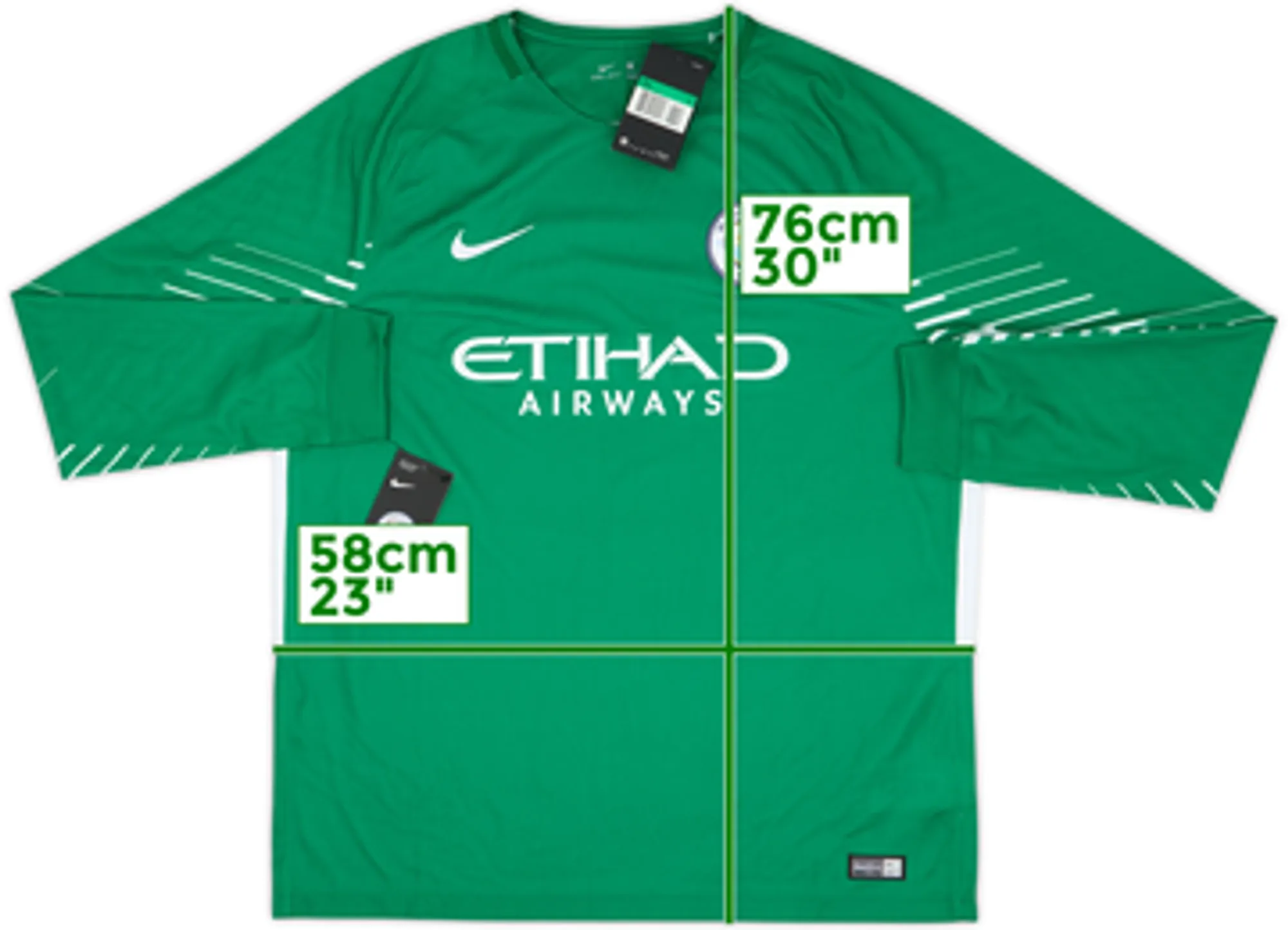 2017-18 Manchester City GK Shirt (XL)