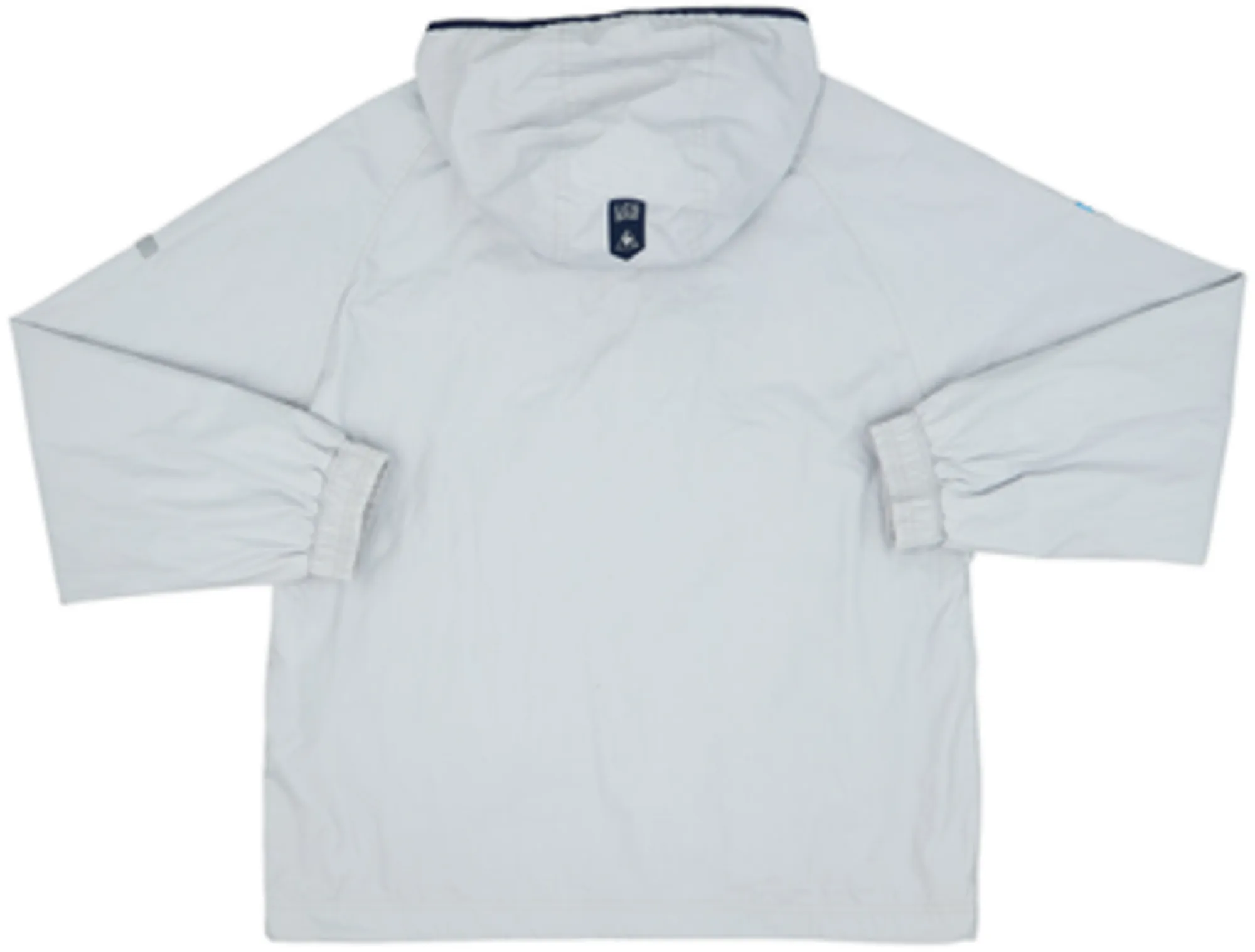 1999-00 Manchester City Le Coq Sportif 1/4 Zip Hooded Rain Jacket - 8/10 - (S)