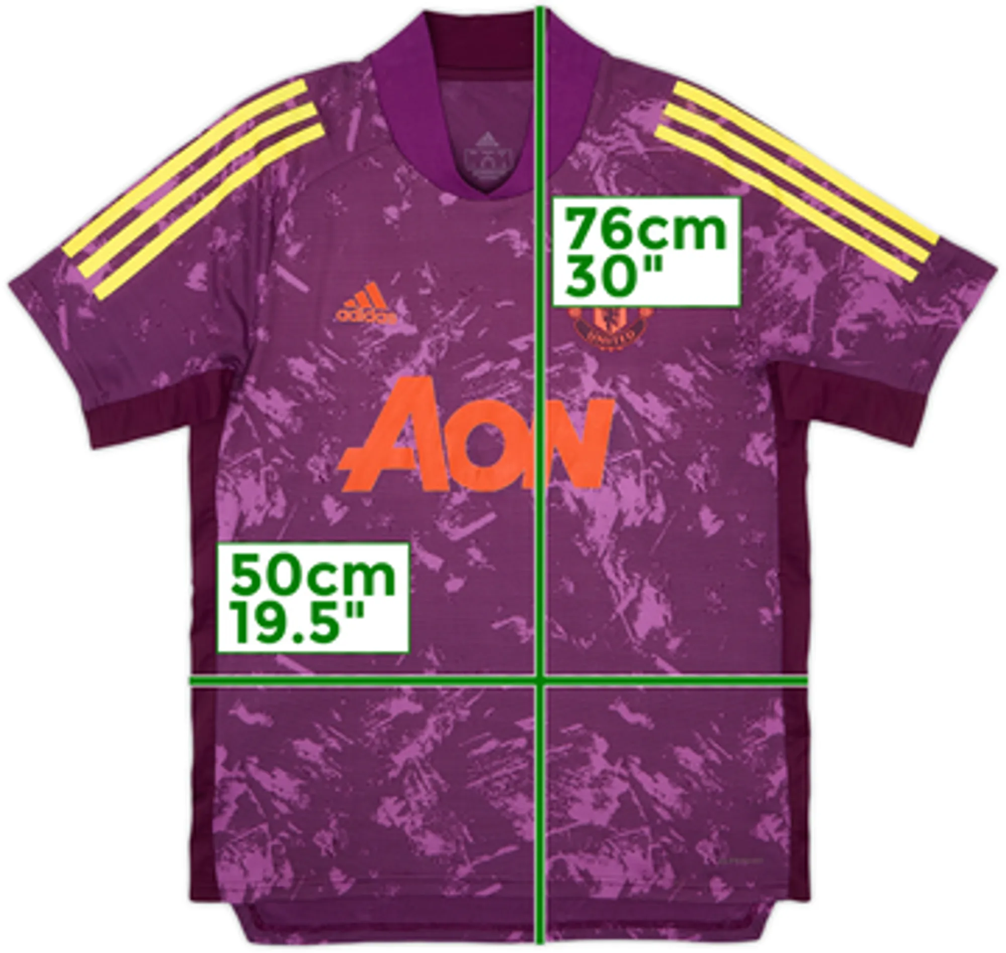 2020-21 Manchester United adidas Pre-Match Training Shirt - 10/10 - (M)