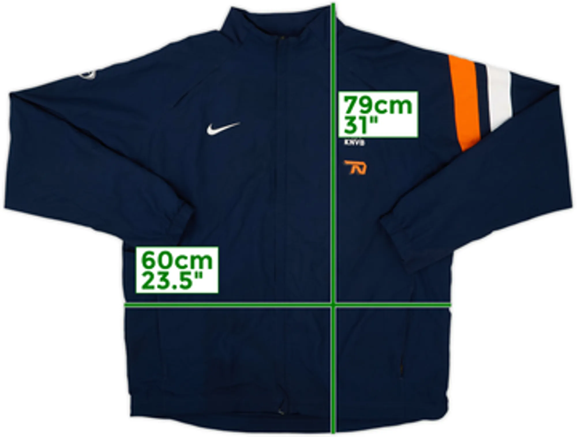 2006-07 Netherlands Player Issue Nike Track Jacket - 8/10 - (XL)