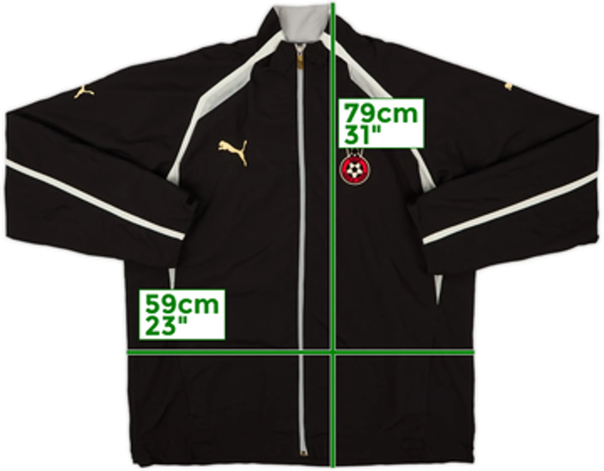 2003-04 Nice Puma Track Jacket - 9/10 - (L)