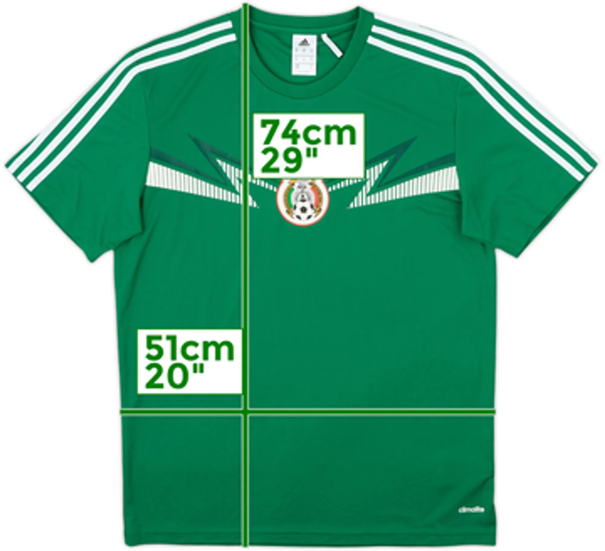 2014-15 Mexico Basic Home Shirt - 9/10 - (M)