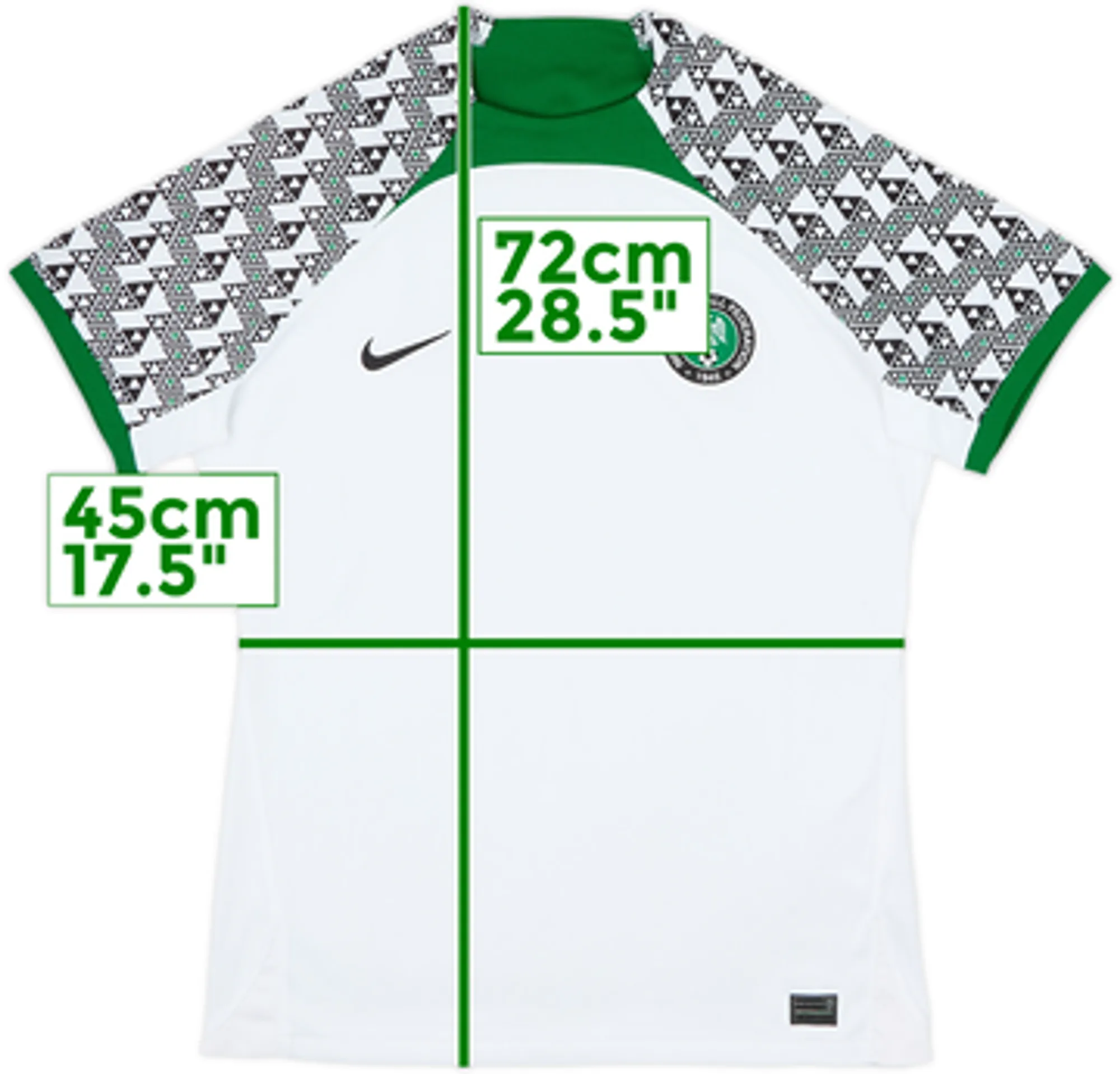 2022-23 Nigeria Away Shirt - 9/10 - (Women's L)