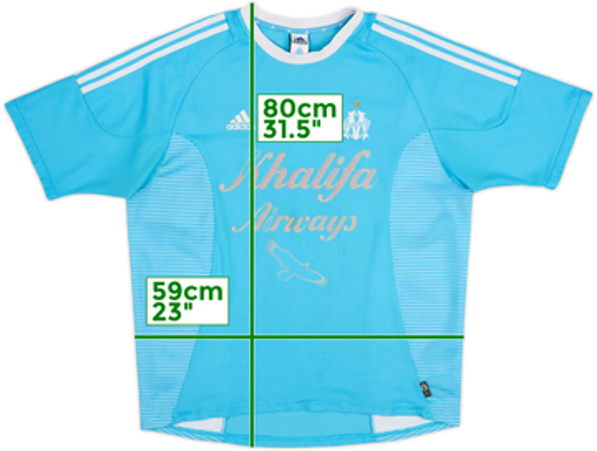 2002-03 Olympique Marseille Away Shirt - 4/10 - (XL)