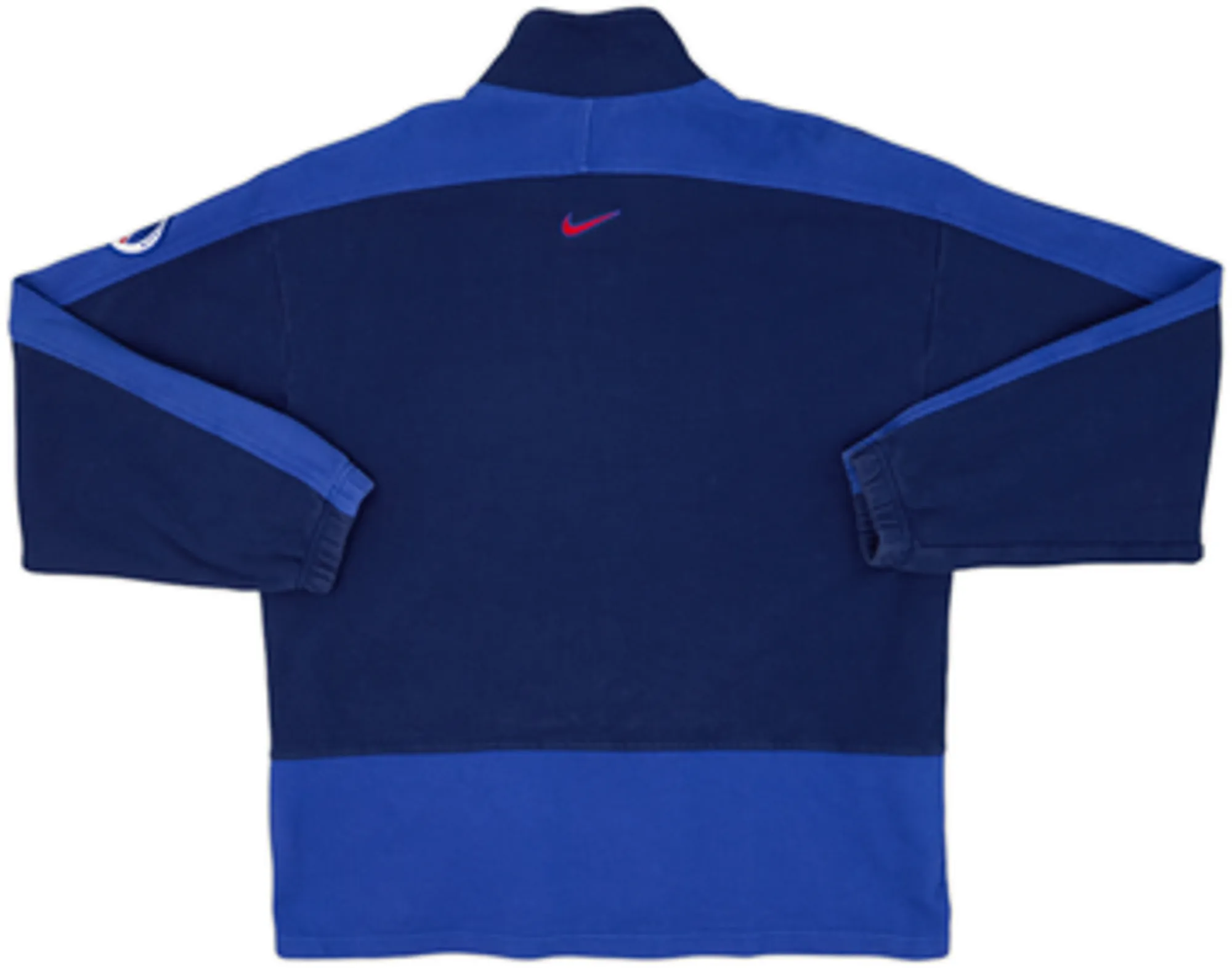 1997-98 Paris Saint-Germain Nike 1/4 Zip Fleece Top - 7/10 - (M)