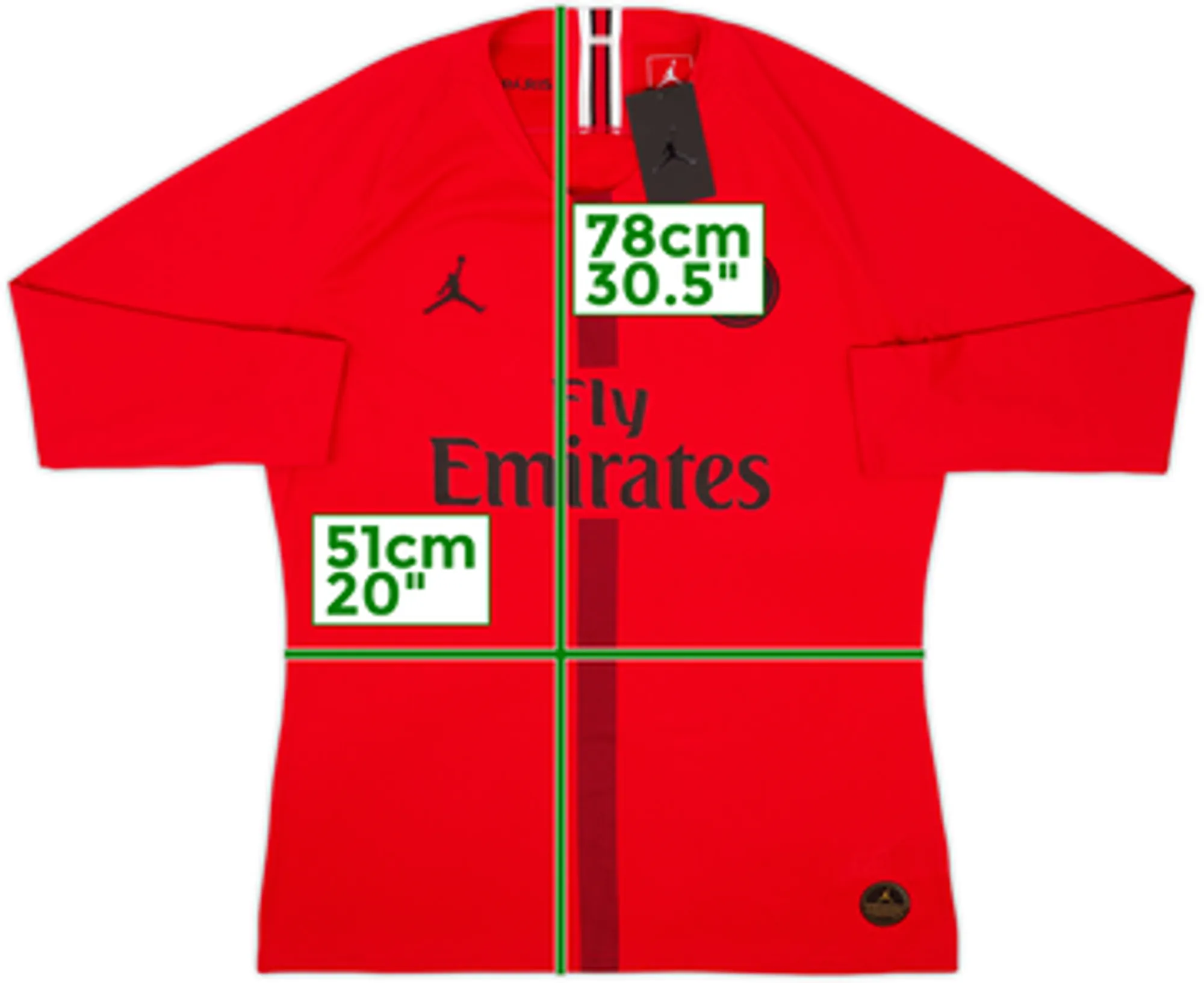 2018-19 Paris Saint-Germain Authentic GK Shirt (XL)