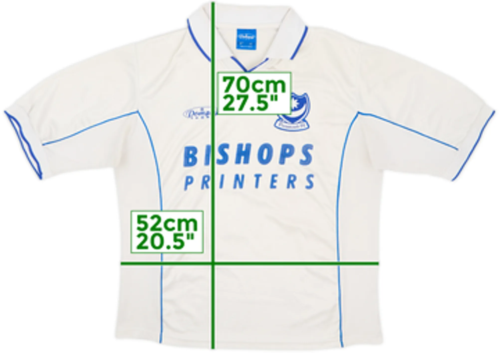 2000-02 Portsmouth Away Shirt - 7/10 - (S)