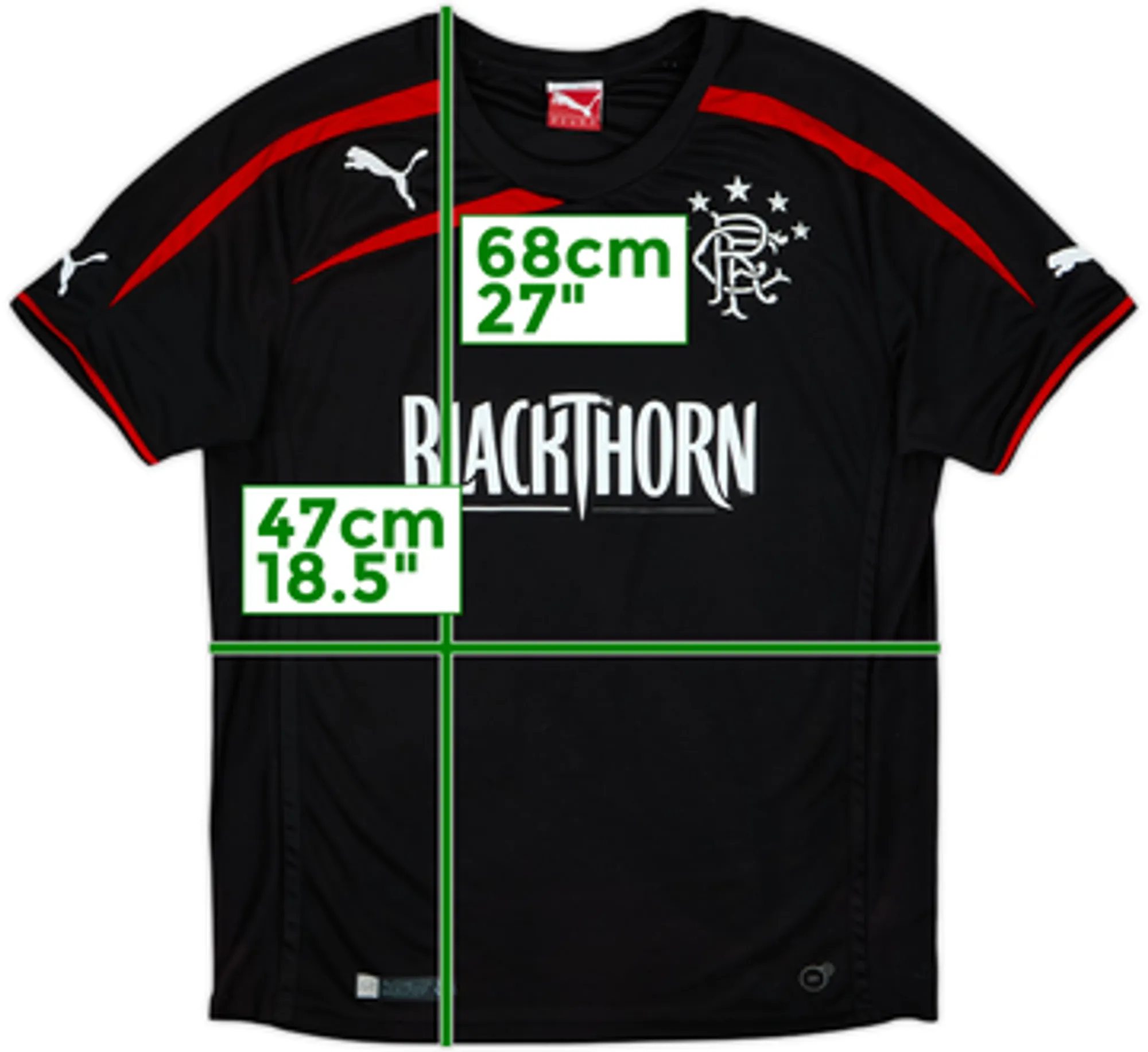 2013-14 Rangers Third Shirt - 5/10 - (M)