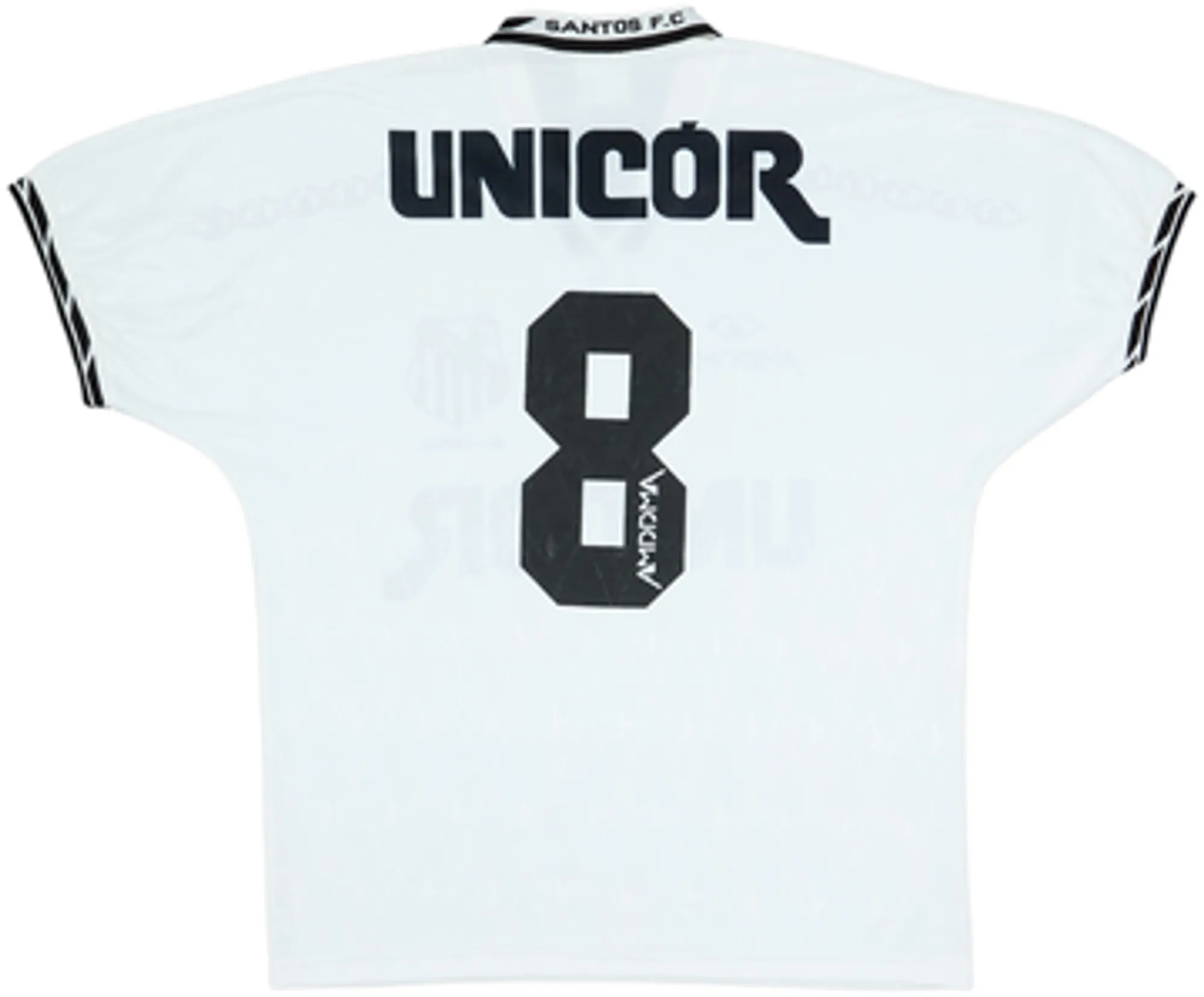 1995 Santos Signed Home Shirt #8 - 8/10 - (XL)