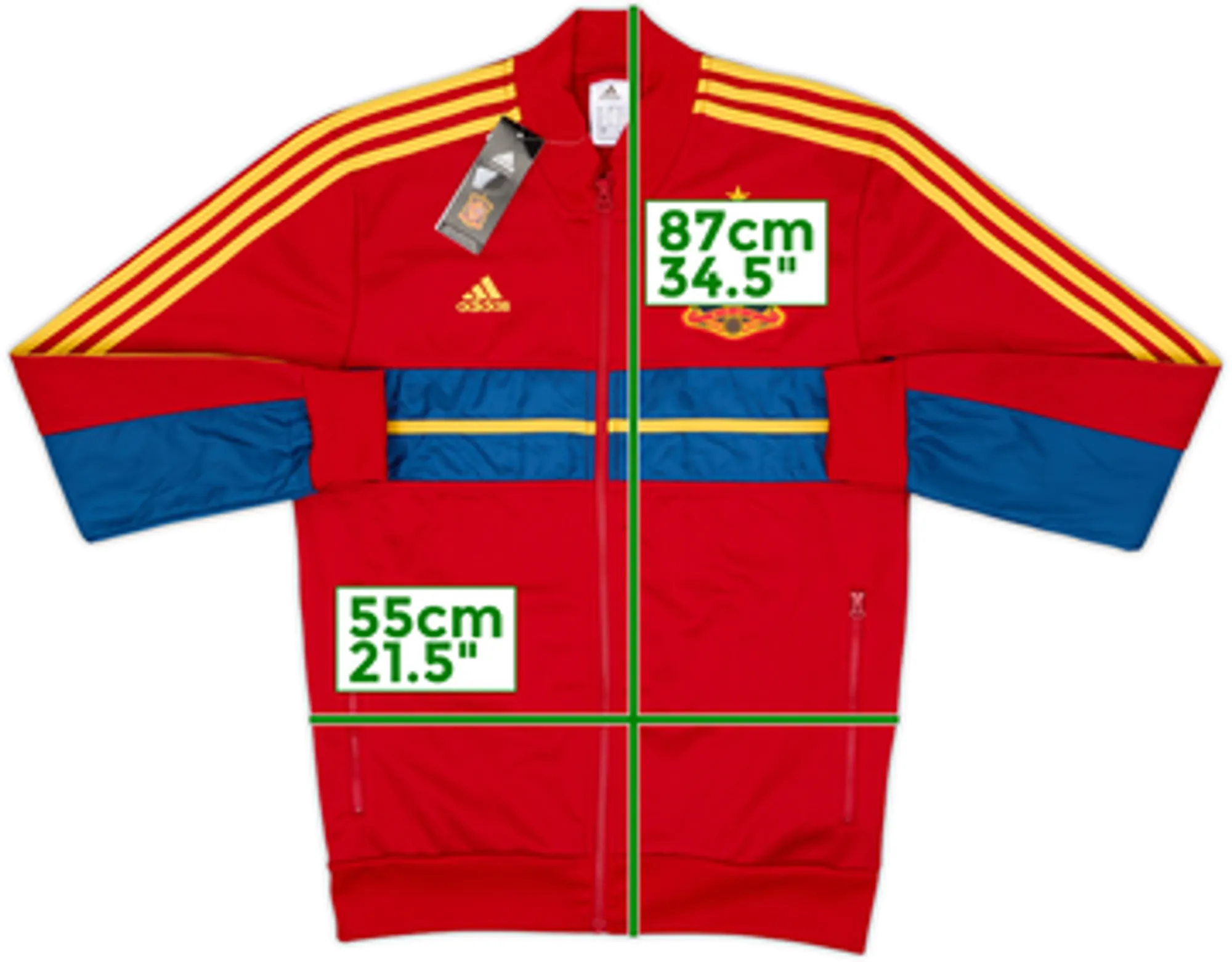 2012-13 Spain adidas Track Jacket (L)