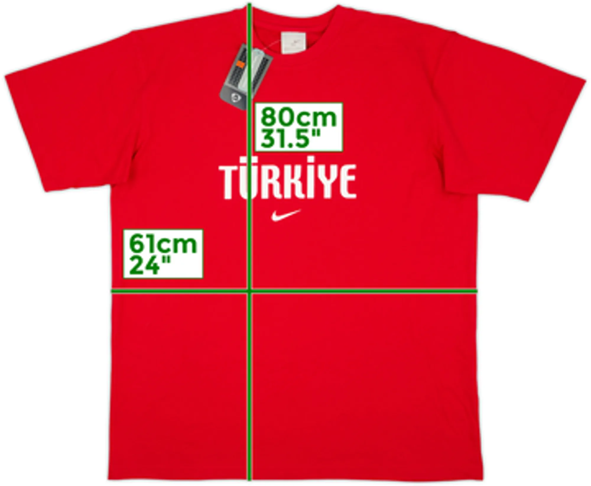 2004-06 Turkey Nike Cotton Tee (XXL)