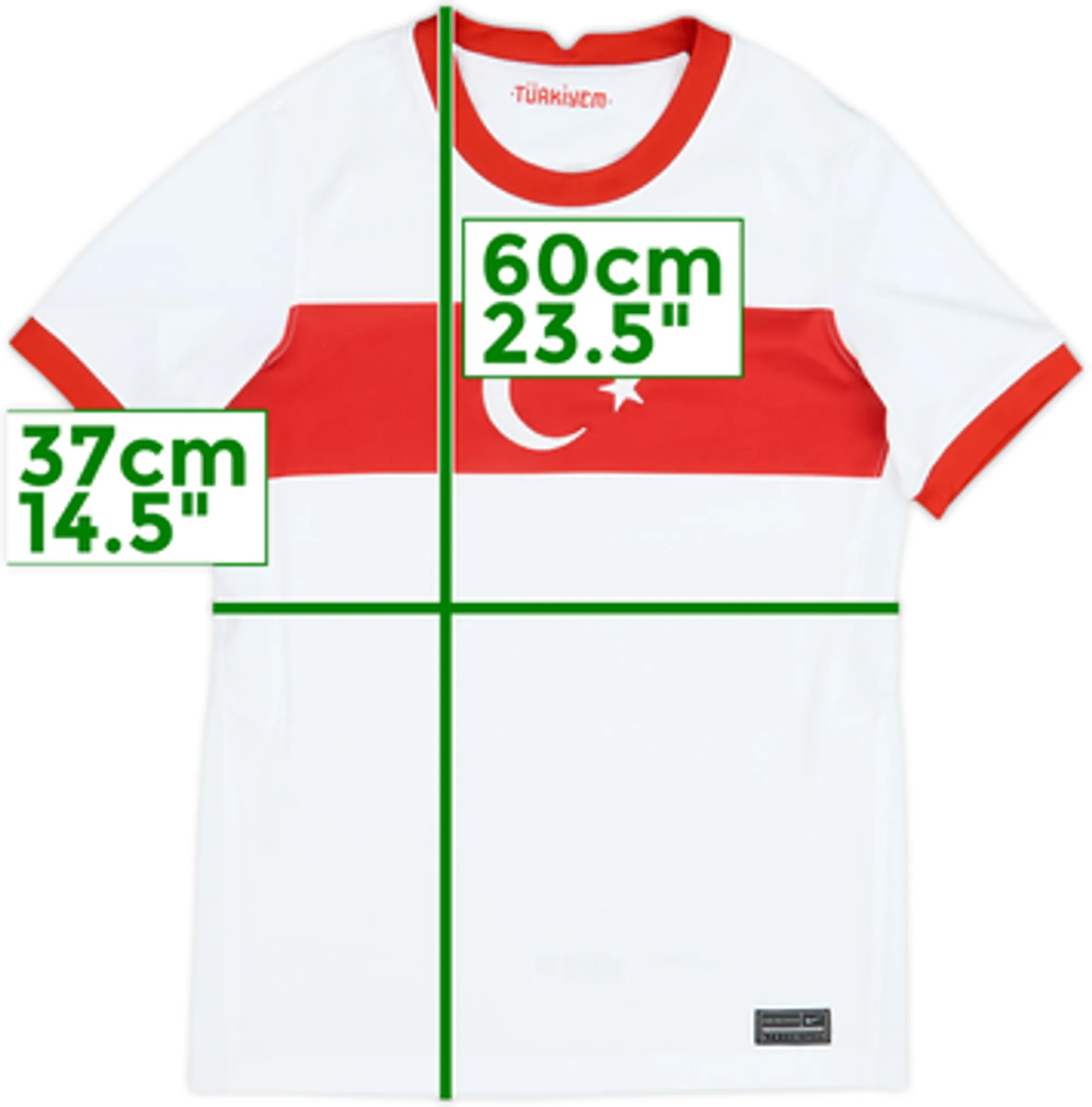 2020-22 Turkey Away Shirt - 9/10 - (M.Boys)