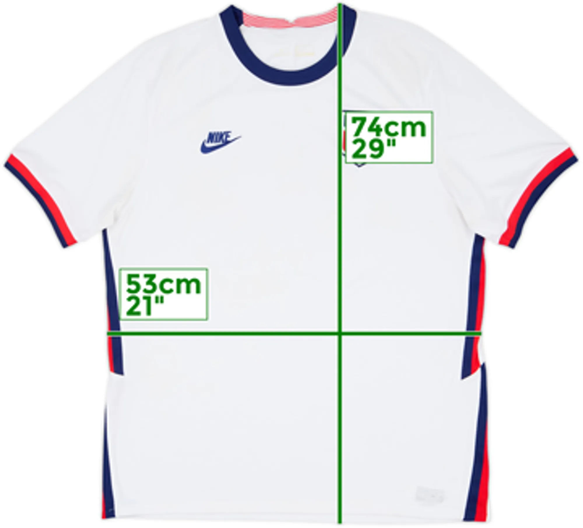 2020-21 USA Home Shirt - 5/10 - (L)