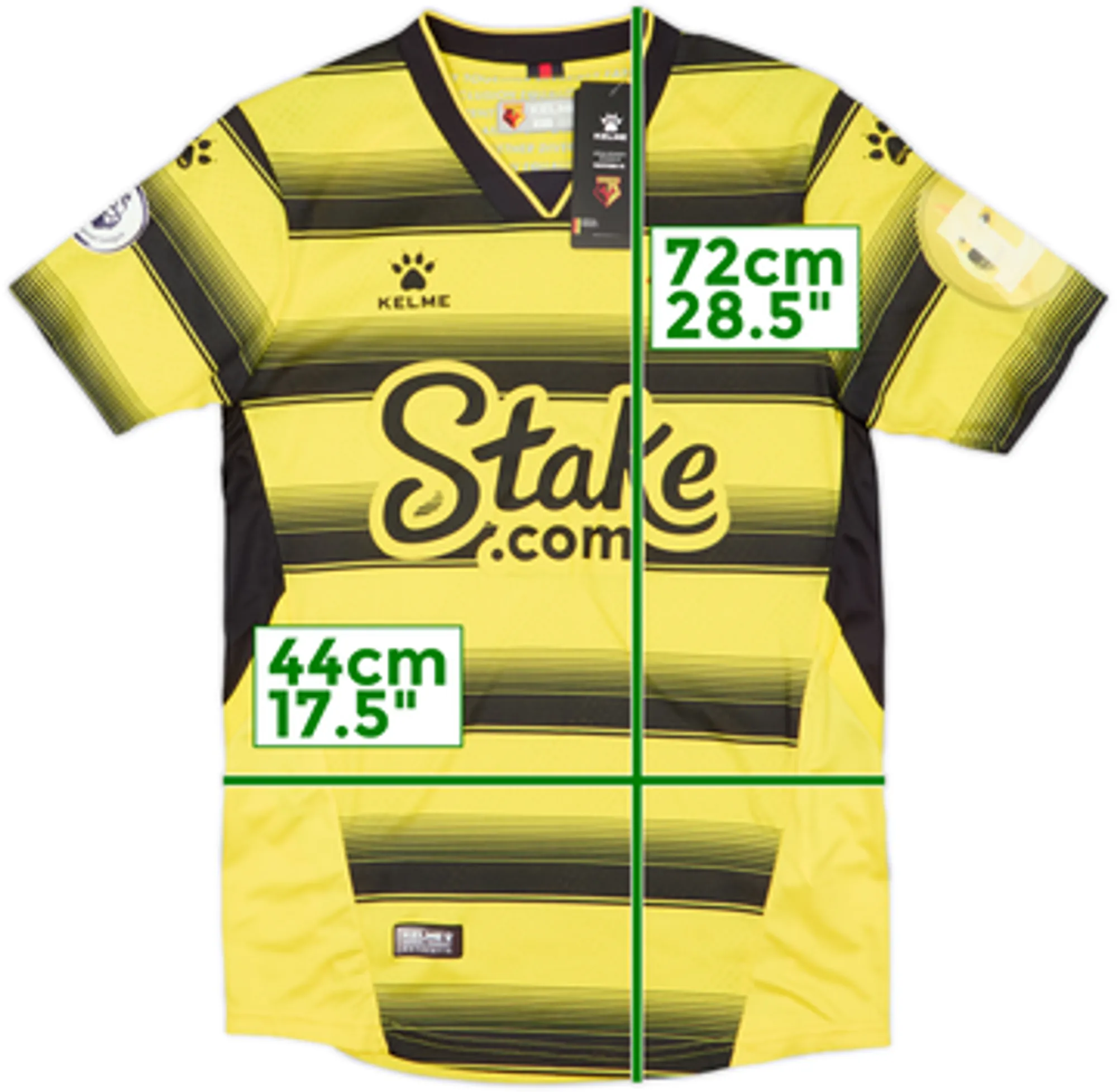 2021-22 Watford Home Shirt (S)