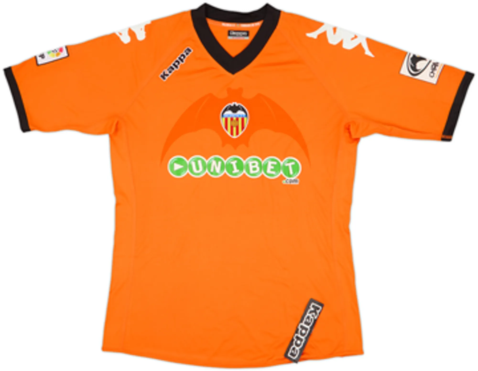 2010-11 Valencia Away Shirt Joaquin #7 (XL)