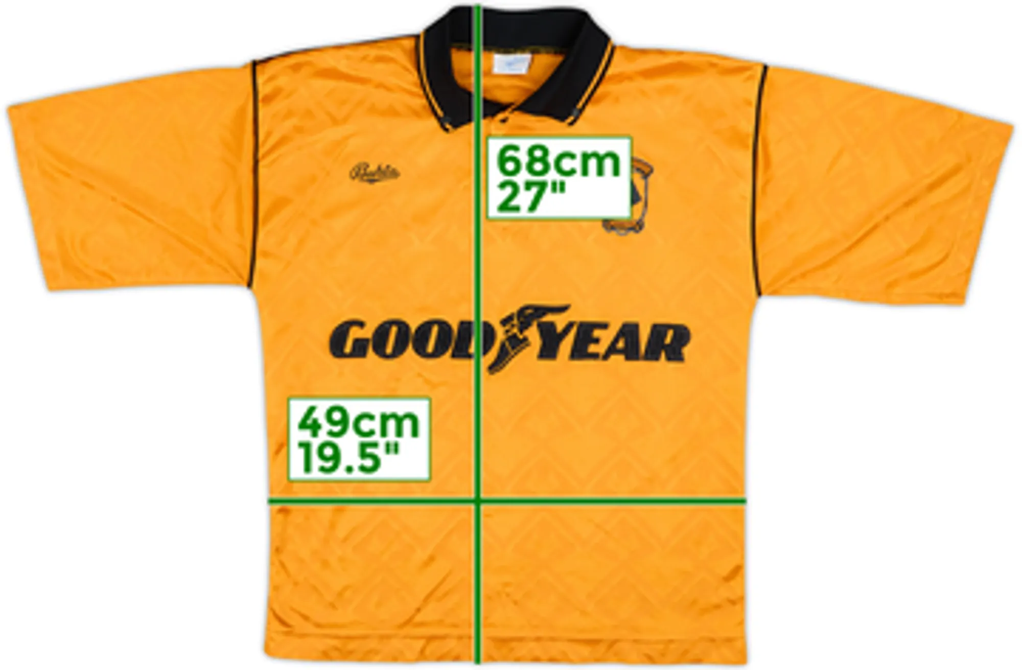 1991-92 Wolves Home Shirt - 6/10 - (S)