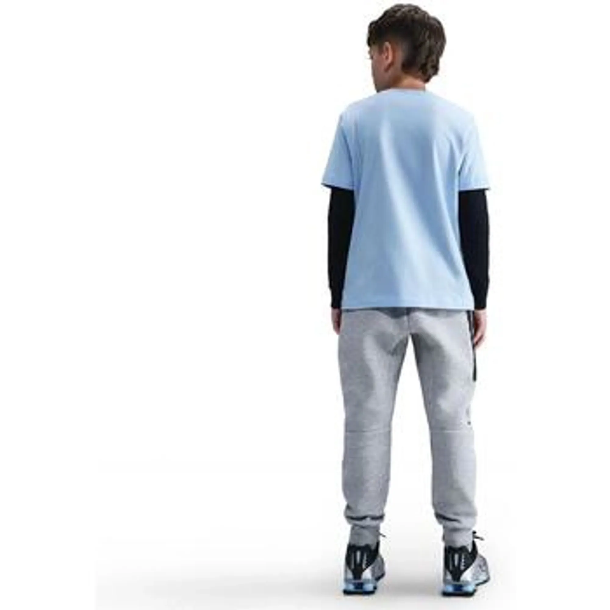 Nike  GT19735  boys's Children's T shirt in Bordeaux