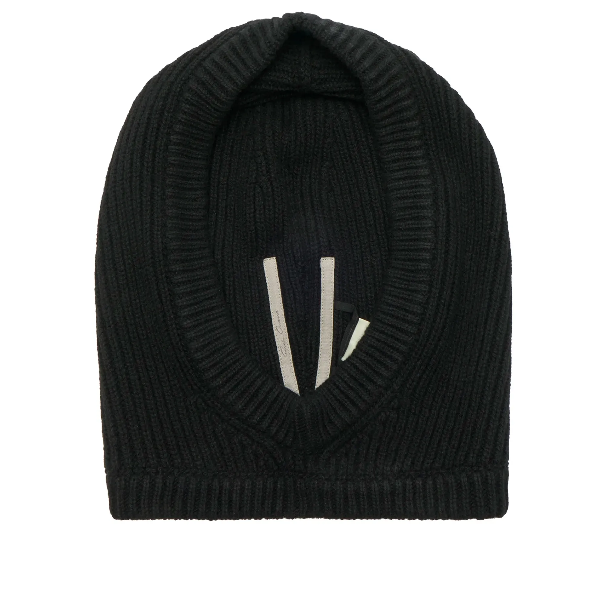 Rick Owens Women's Ribbed Hood Black