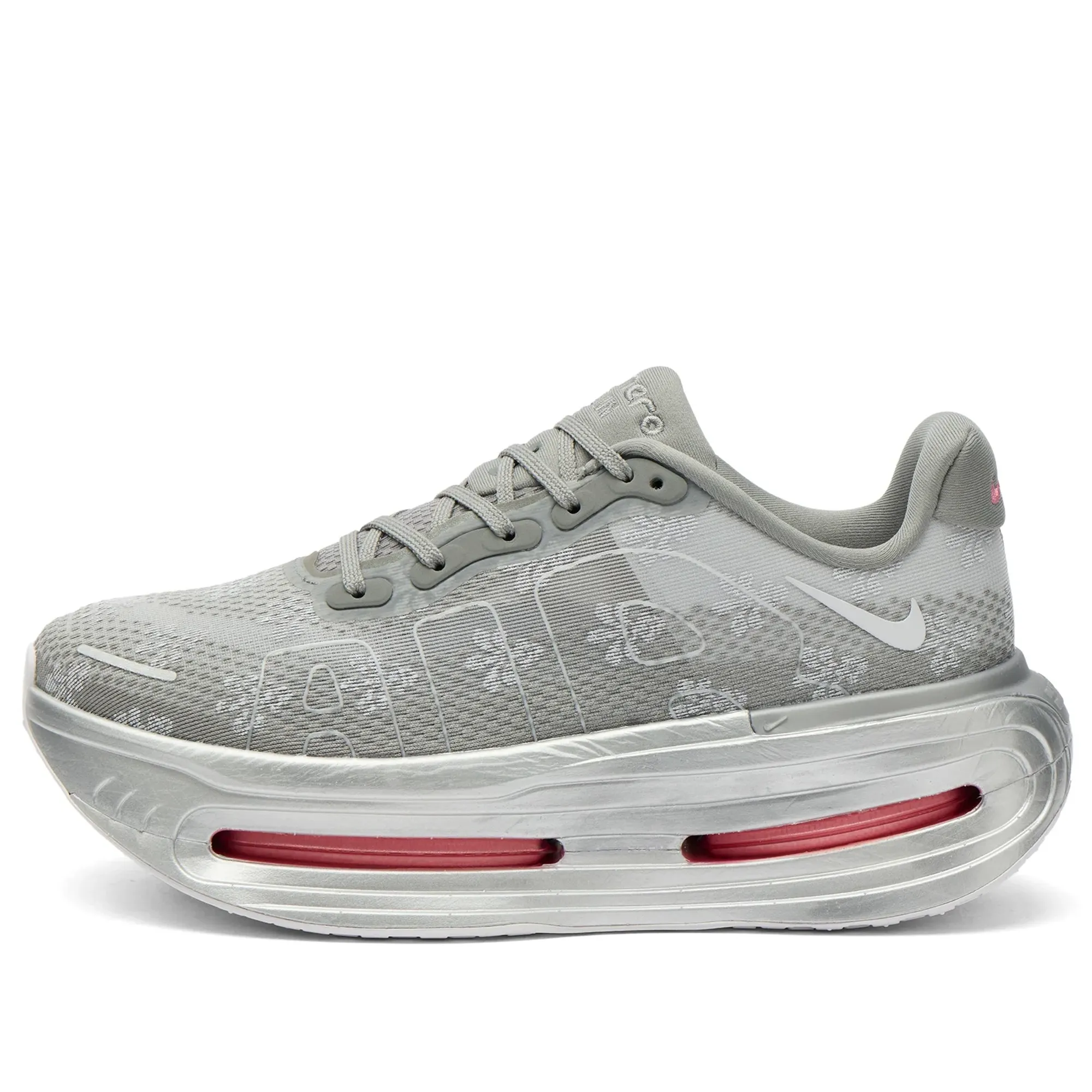 Nike Women's Vomero Premium QS FDL Geyser Grey/Peony/Metallic Silver