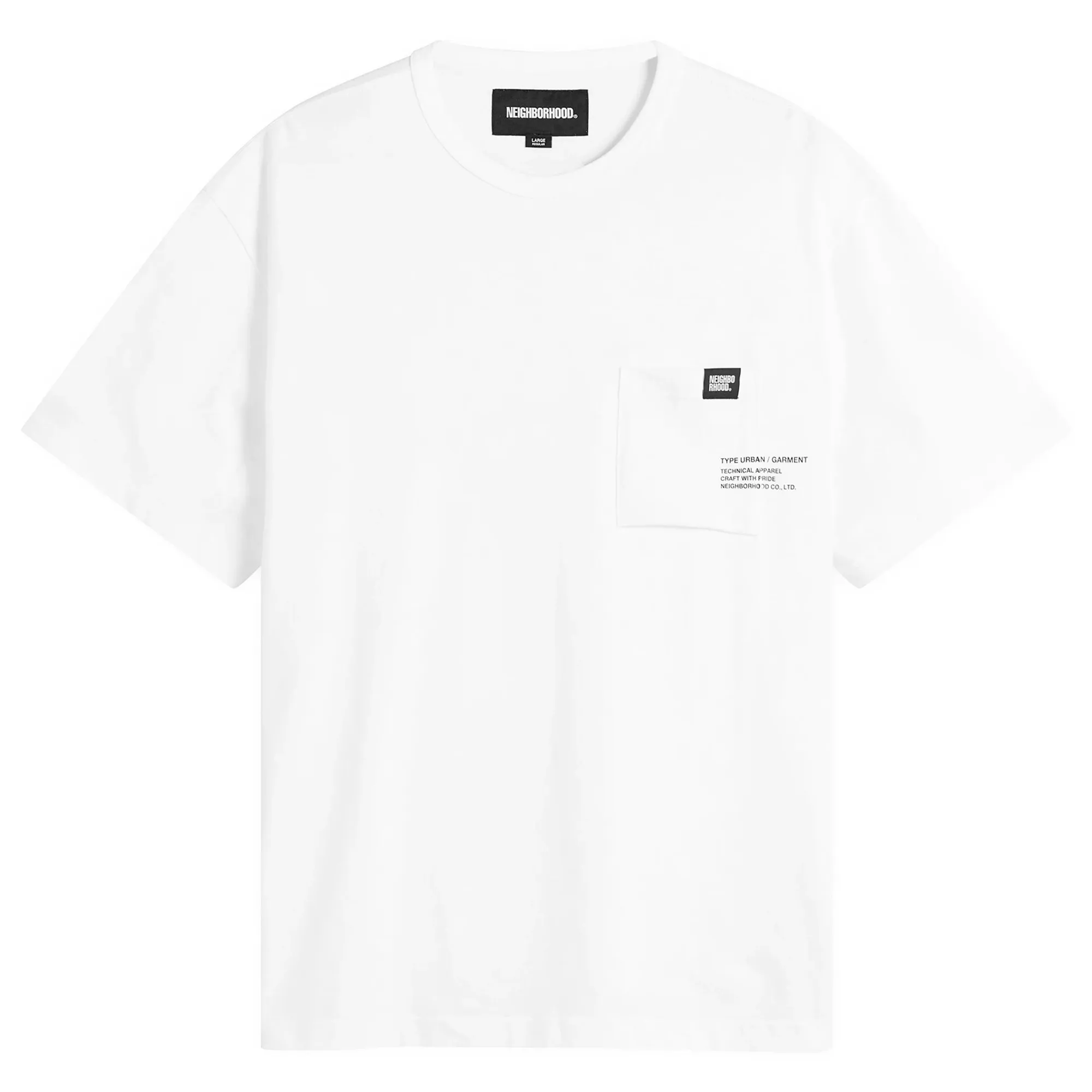 Neighborhood Men's Sheltech Pocket T-Shirt White