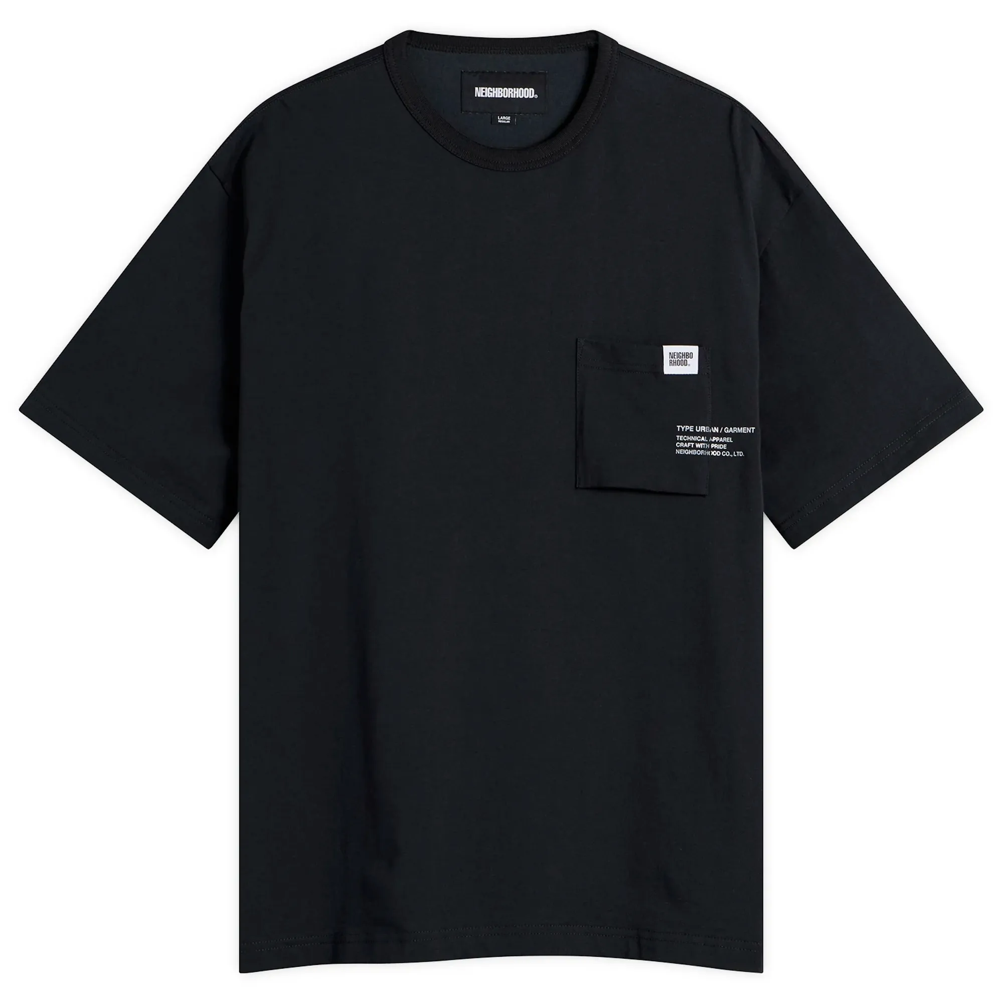 Neighborhood Men's Sheltech Pocket T-Shirt Black
