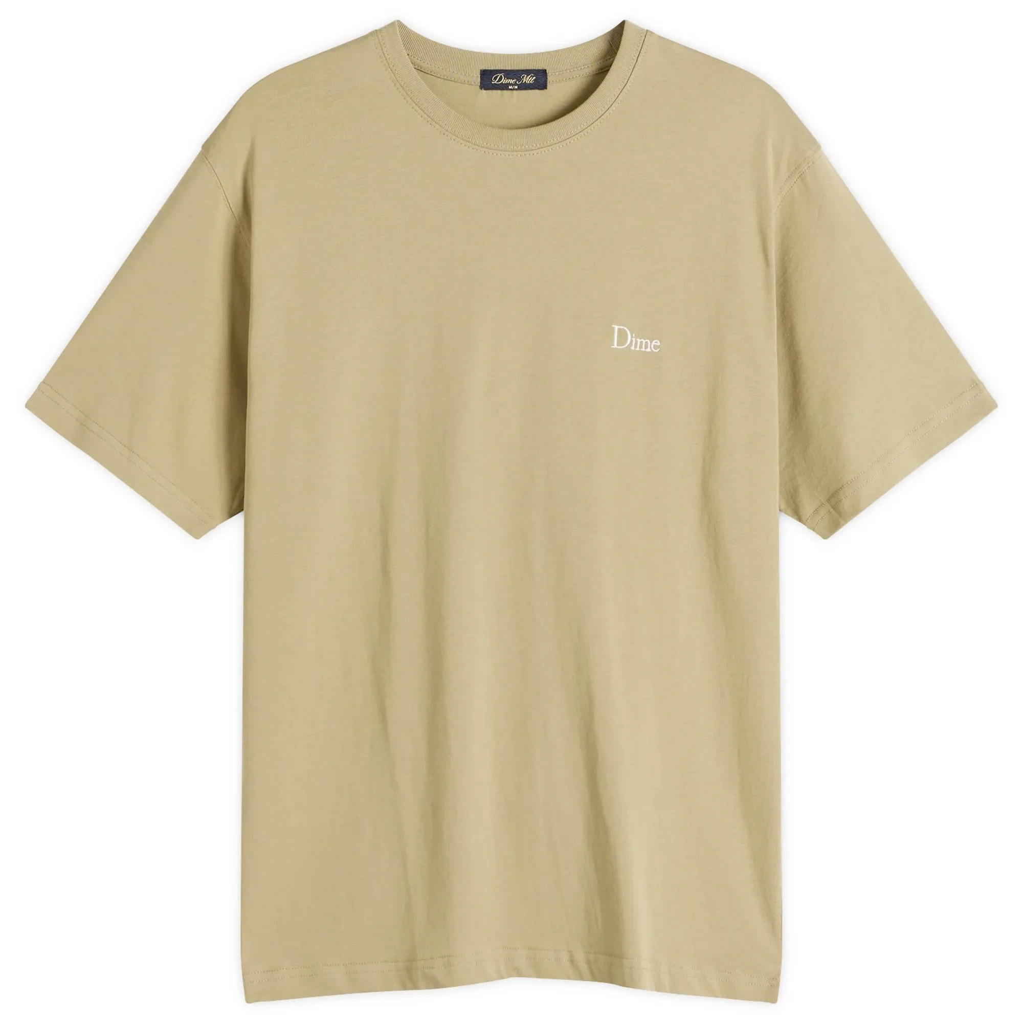 Dime Men's Classic Small Logo T-Shirt Military Olive