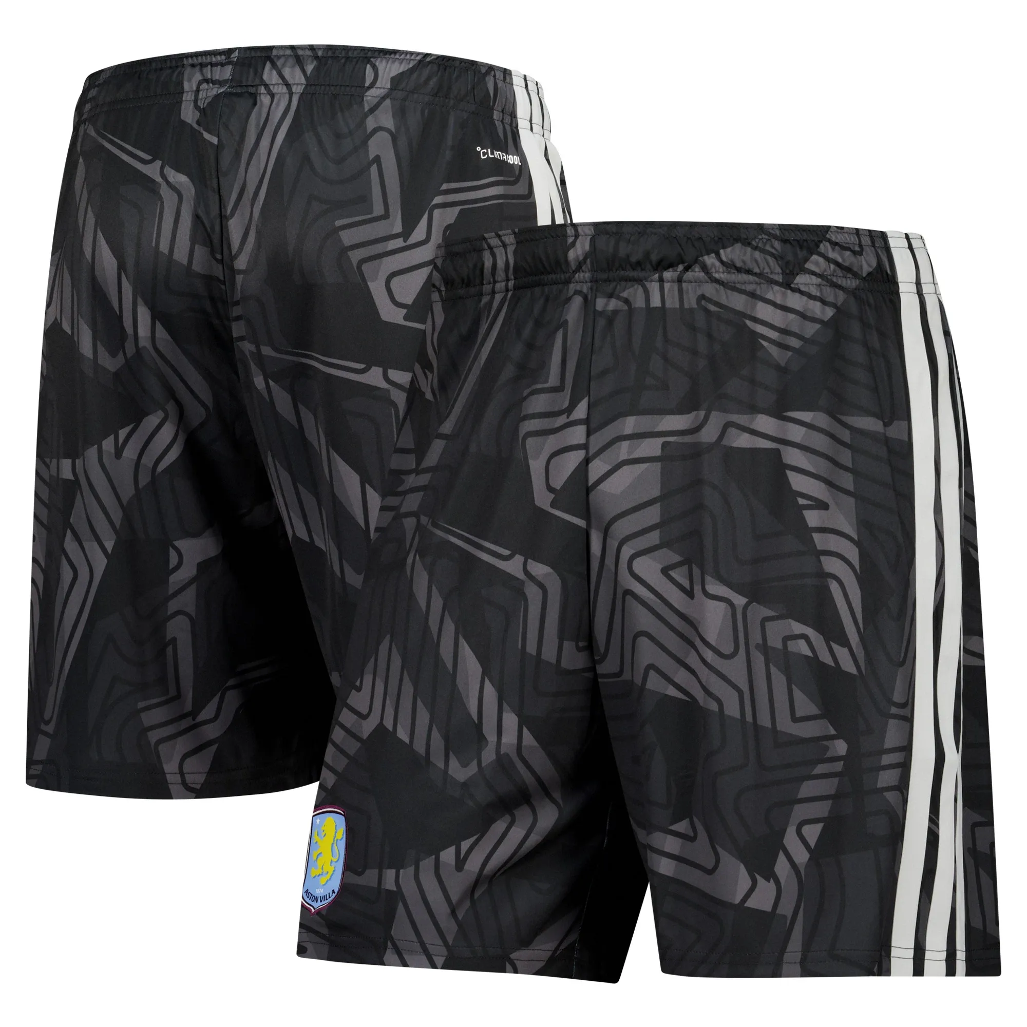 Aston Villa adidas Goalkeeper Shorts 2026-27