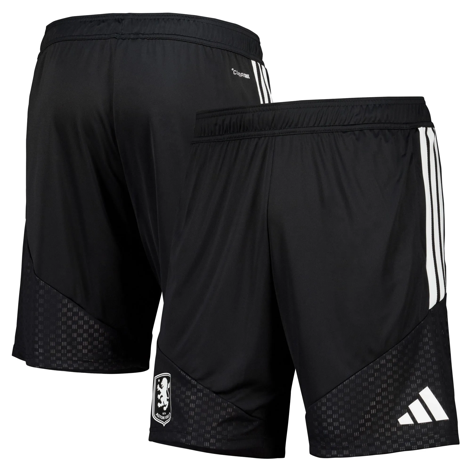 Aston Villa adidas Training Shorts - Black