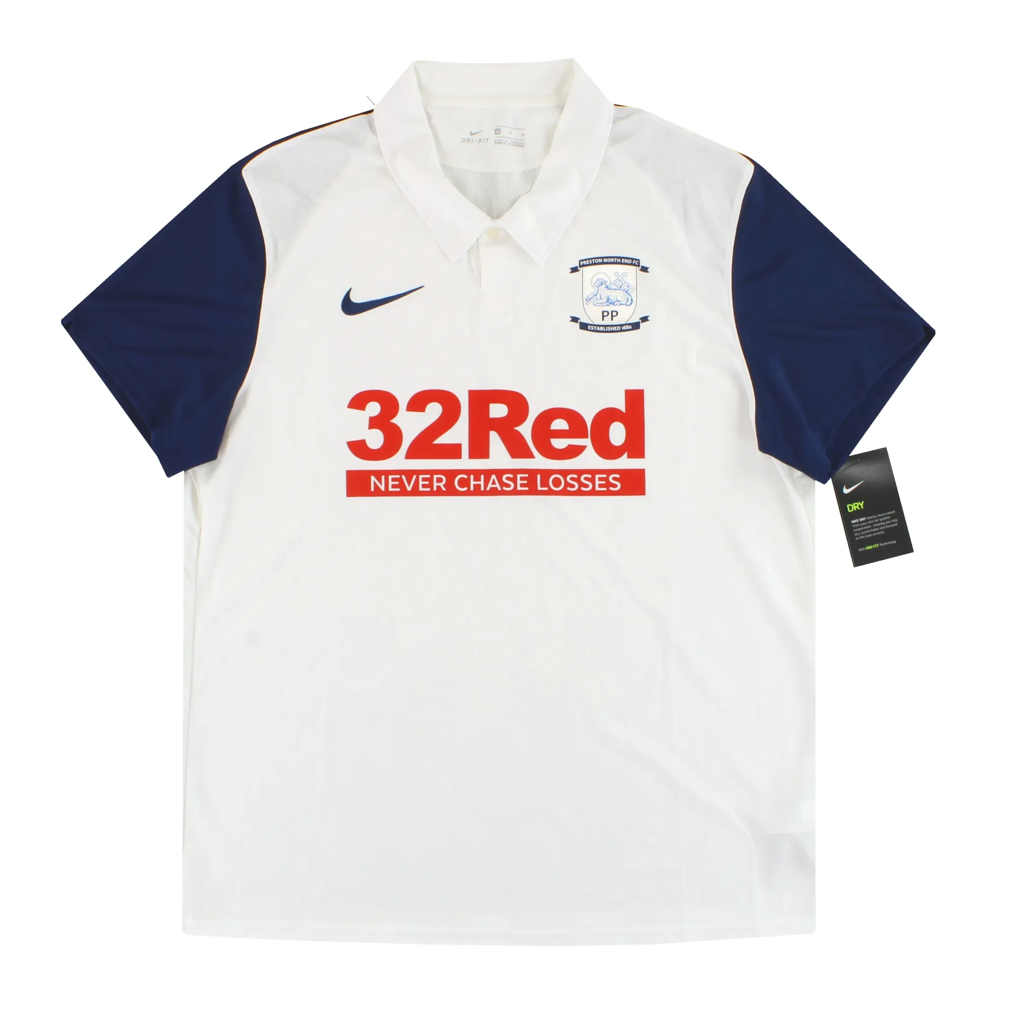 2020-21 Preston North End Nike Home Shirt *w/tags* XL - Preston North End / w/tags 