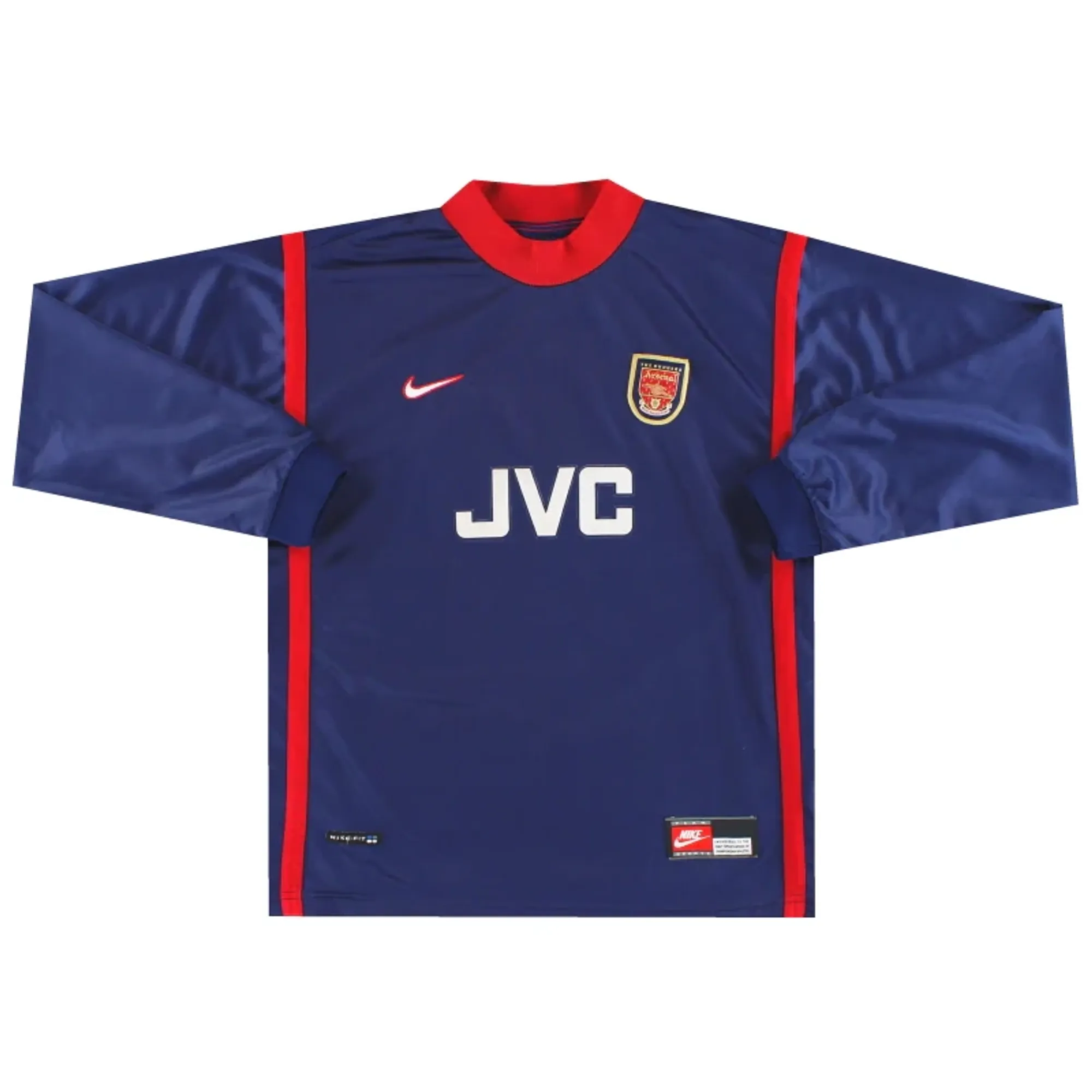 1998-99 Arsenal Nike Goalkeeper Shirt L.Boys - Arsenal / Excellent 