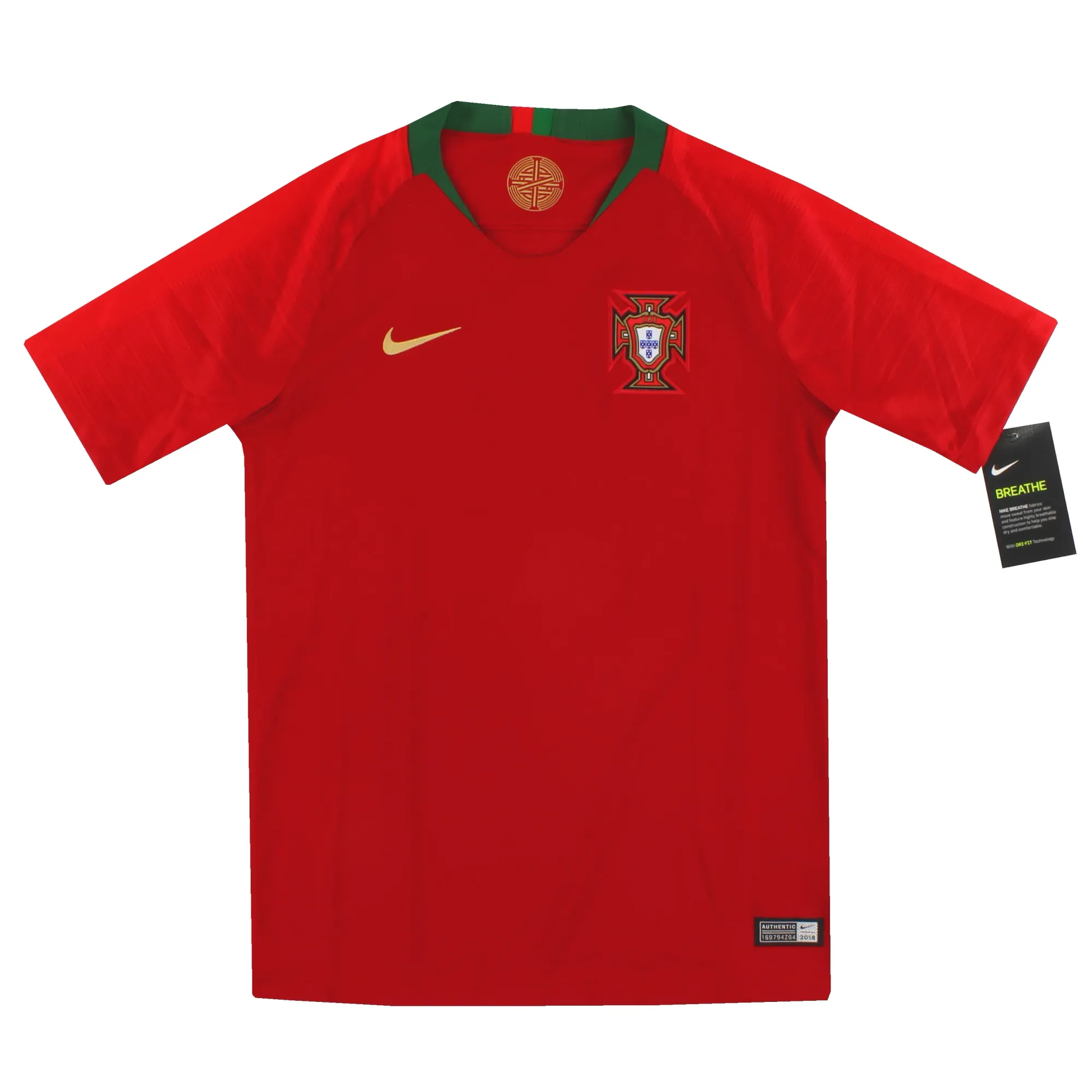 2018 Portugal Nike Home Shirt *w/tags* L.Boys - Portugal / Excellent 