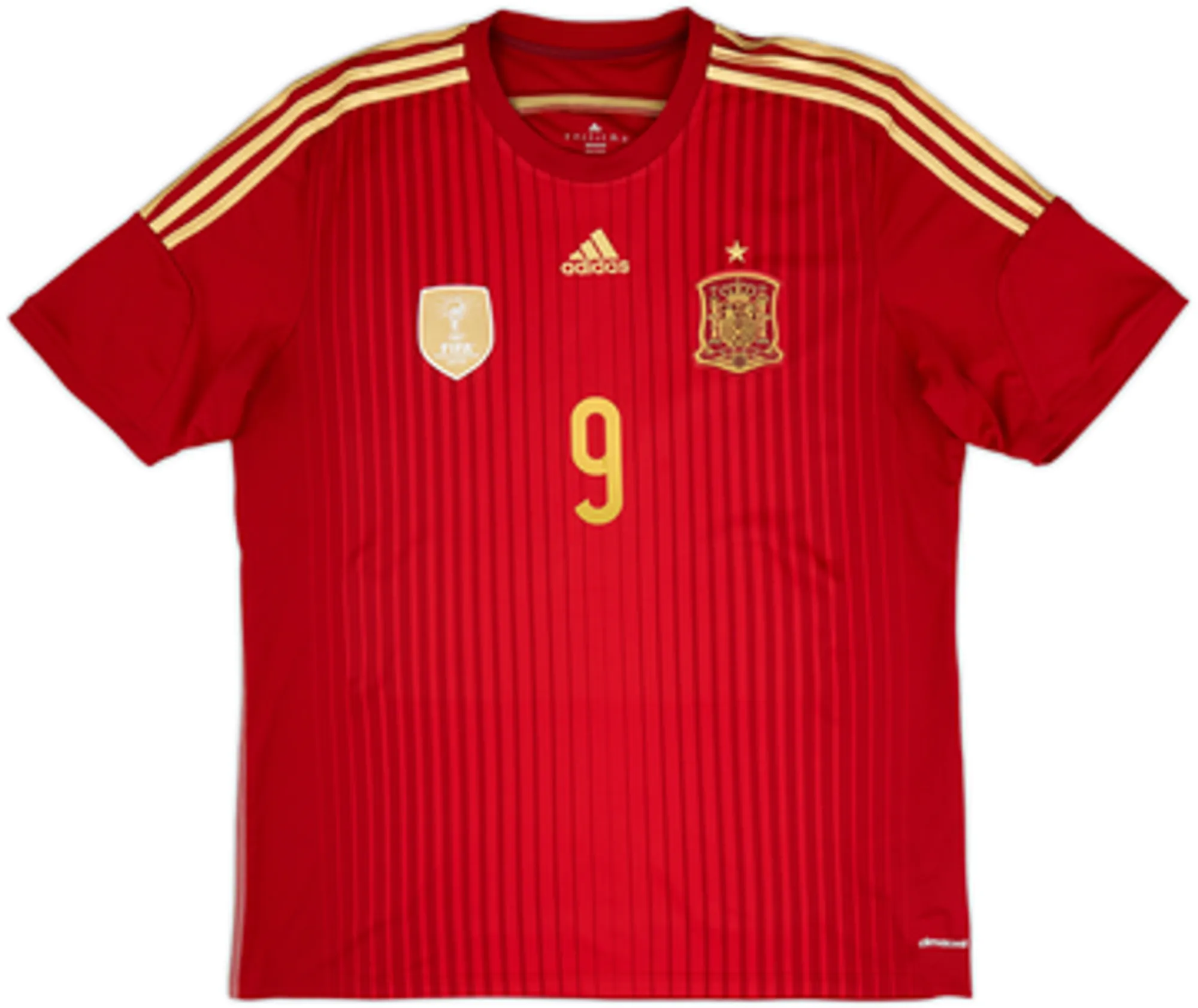 2013-15 Spain Home Shirt Torres #9EL