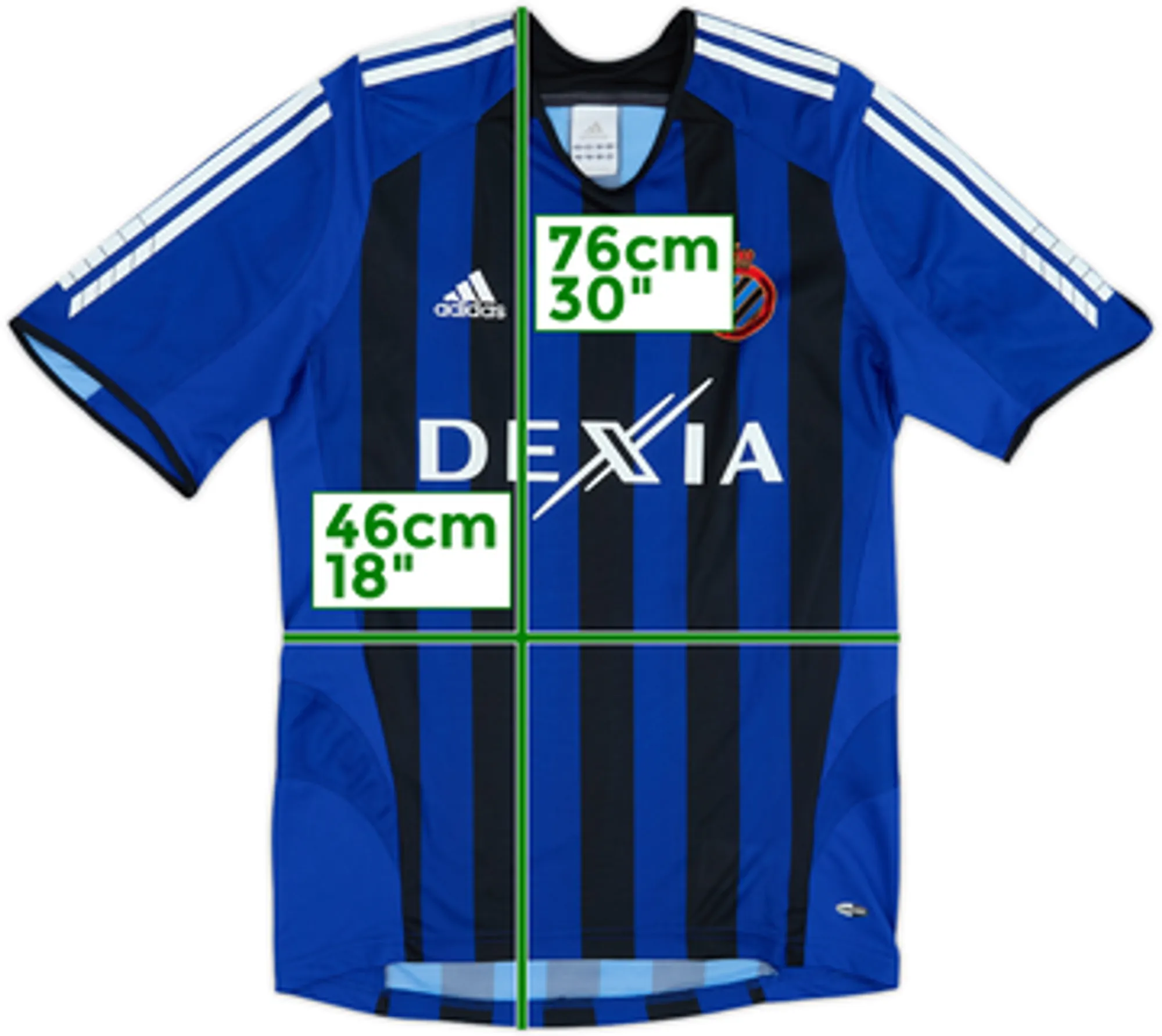 2005-07 Club Brugge Home Shirt - 8/10 - (S)