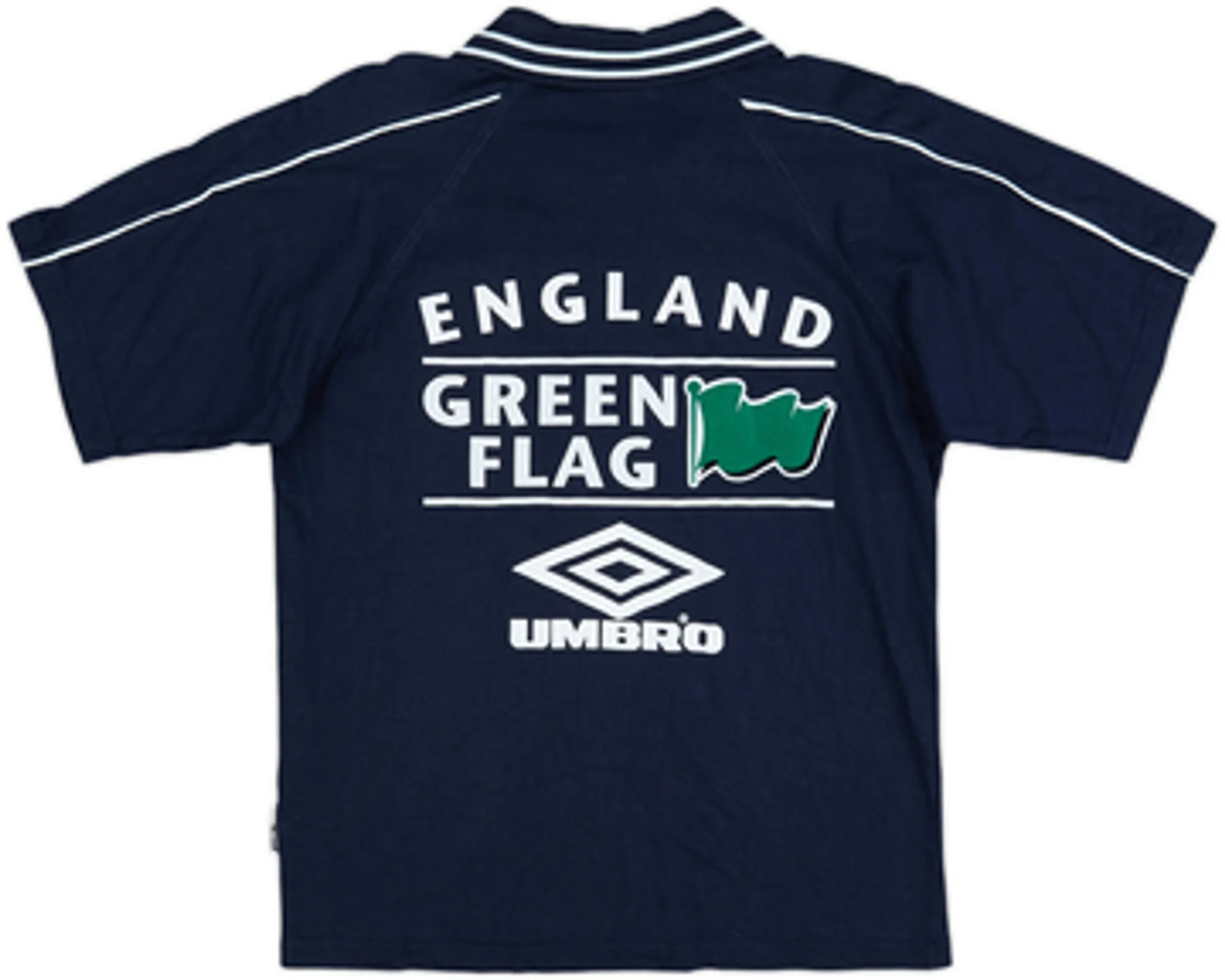 1998-00 England Umbro 'Signed' Cotton Tee - 8/10 - (XL)