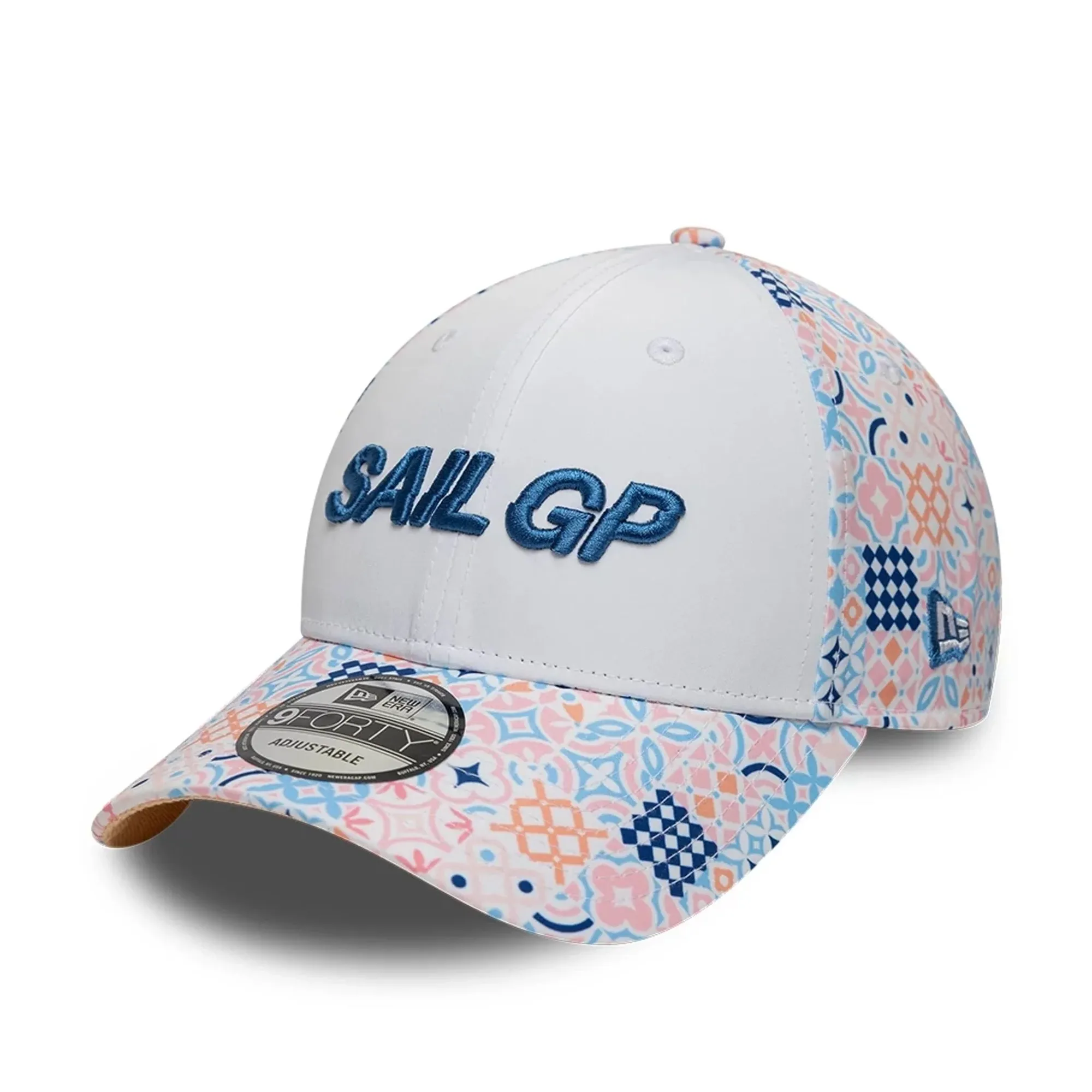Sail GP Mediterranean Air Event White 9FORTY Adjustable Cap New Era Cap adult unisex