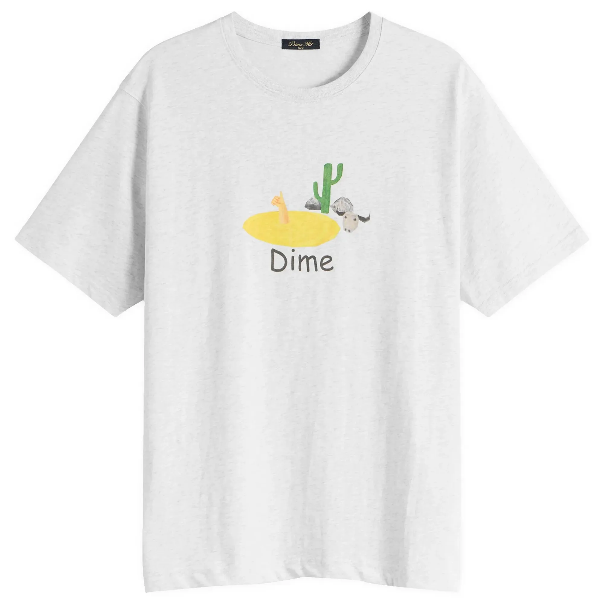 Dime Men's Quicksand T-Shirt Ash