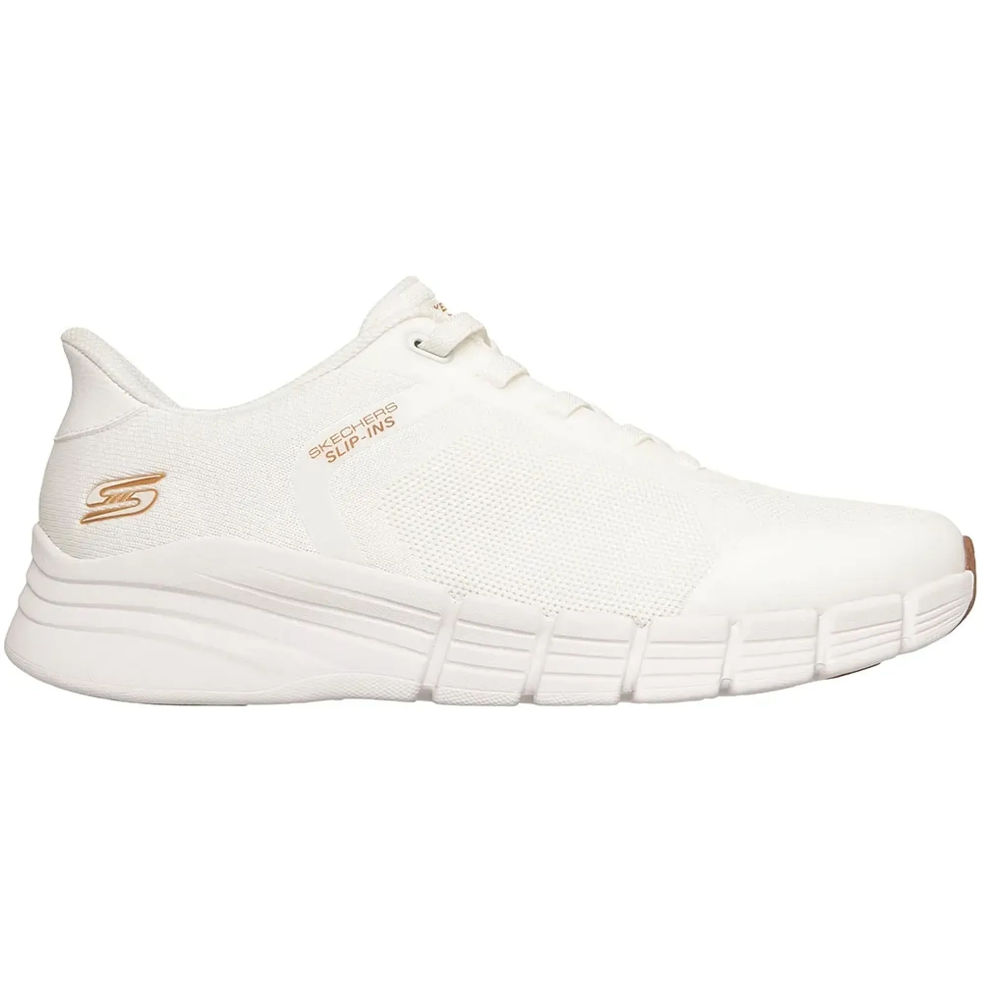 Skechers Men's Slip-ins: BOBS B Flex 2.0 Sneaker in White