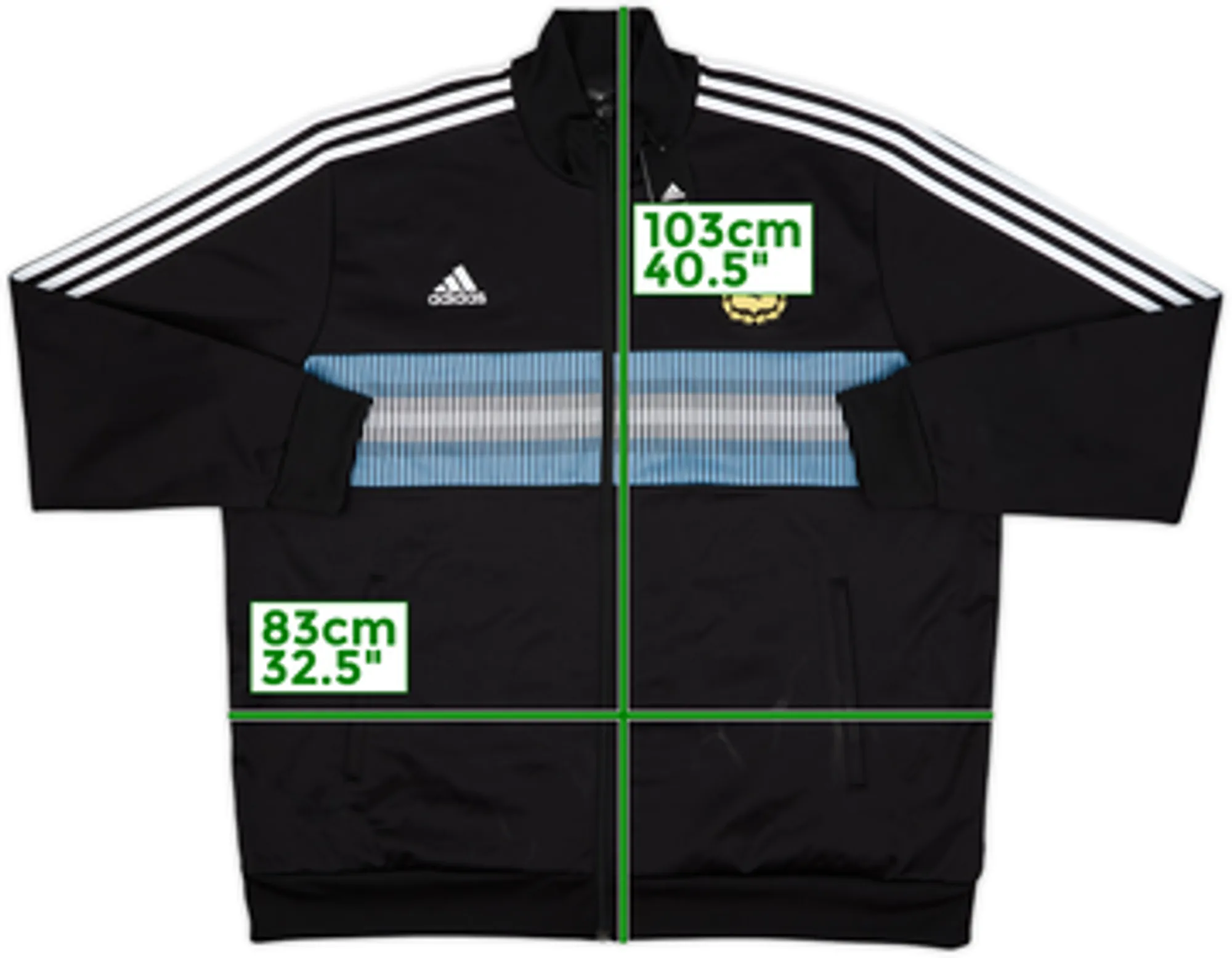 2017-18 Argentina adidas Track Jacket (3XL)