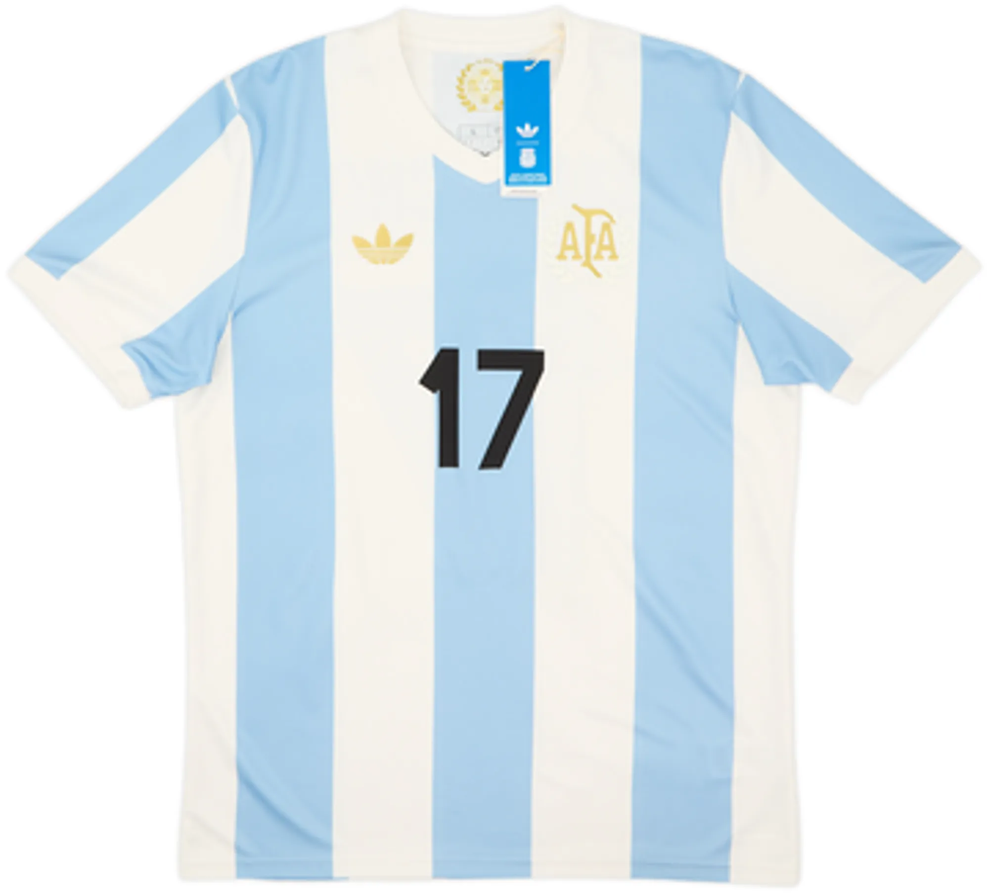 2024-25 Argentina Anniversary Shirt Garnacho #17 (L)