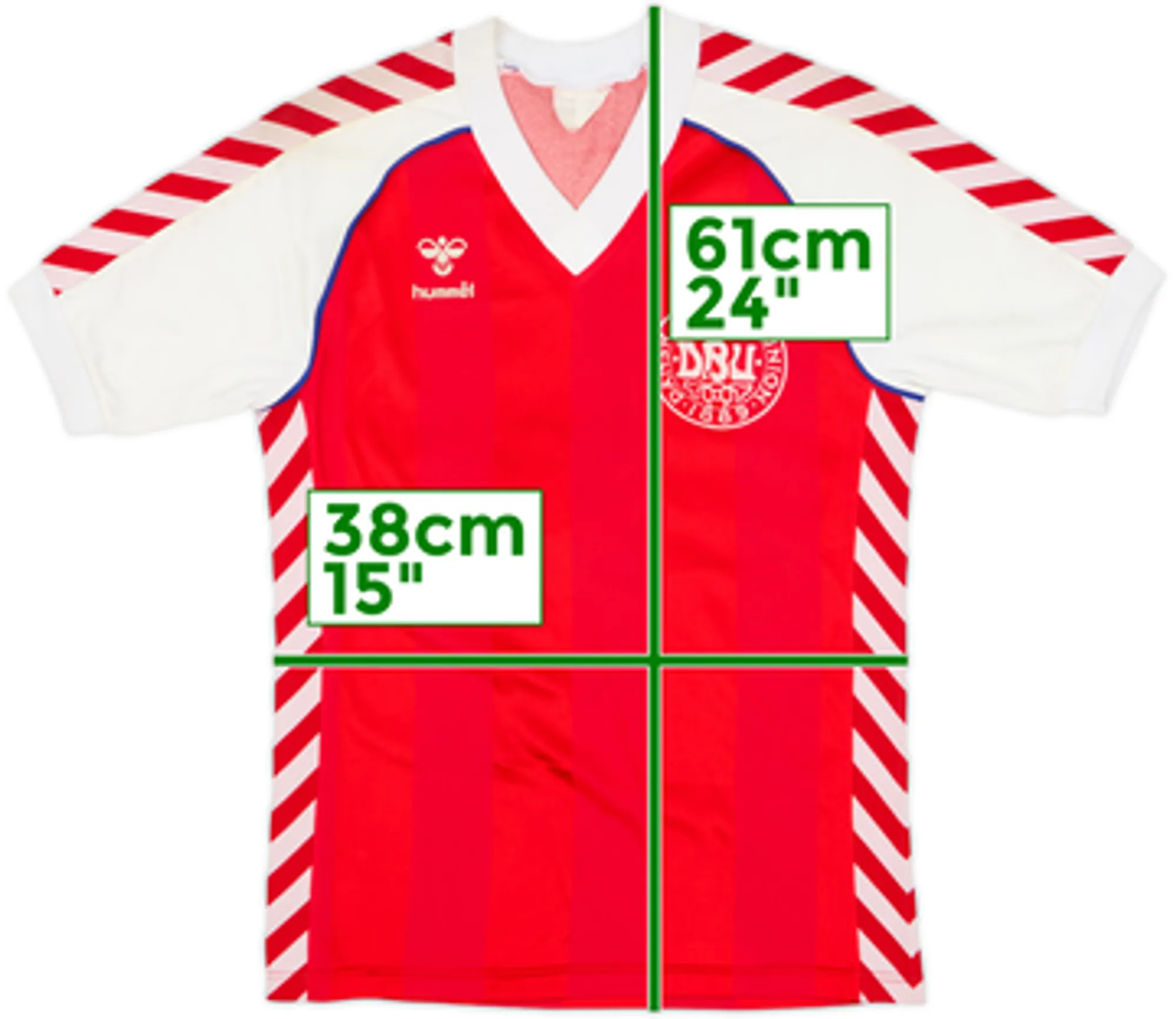 1984-86 Denmark Home Shirt - 8/10 - (L.Boys)
